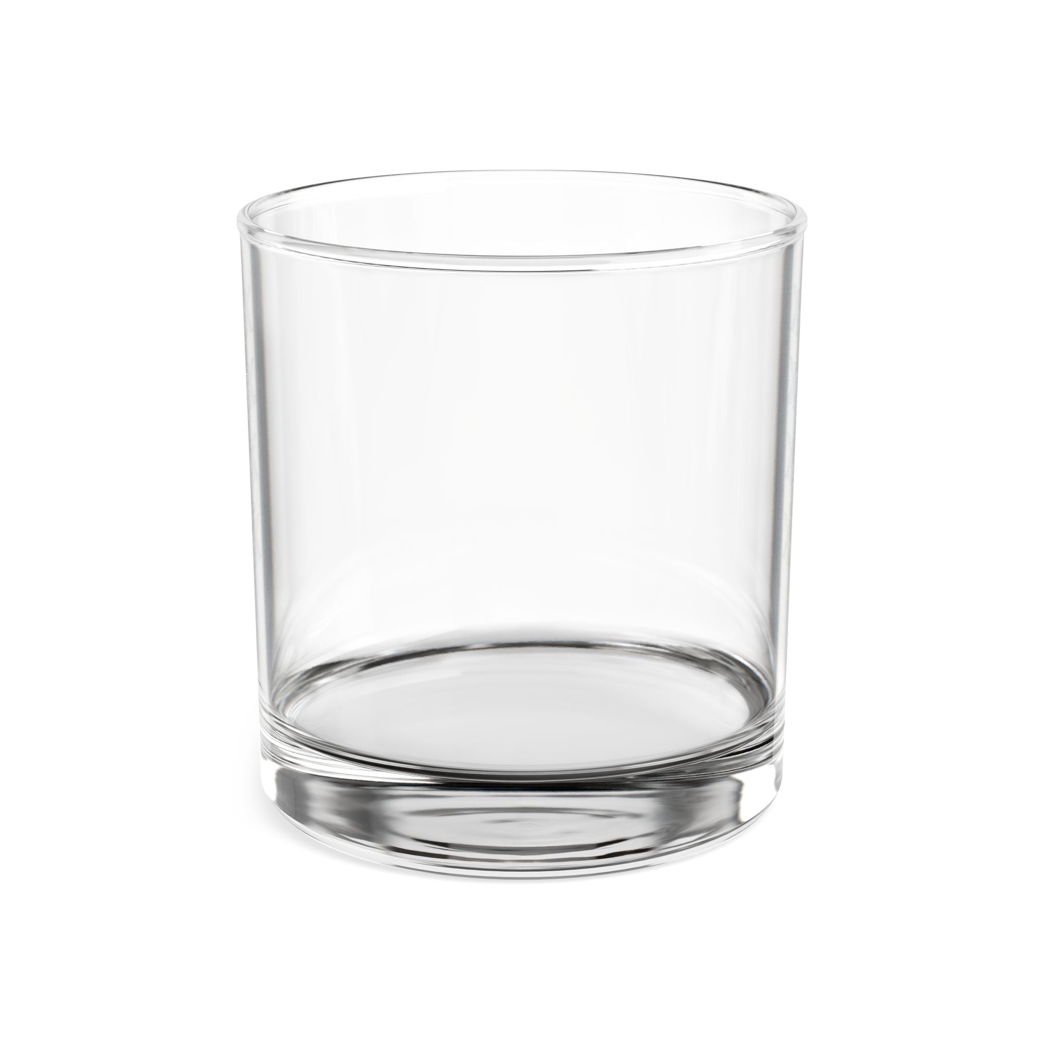 Sigil Collection Engraved 10.5oz Whiskey Glass — Minimal Monogram Vertical Design