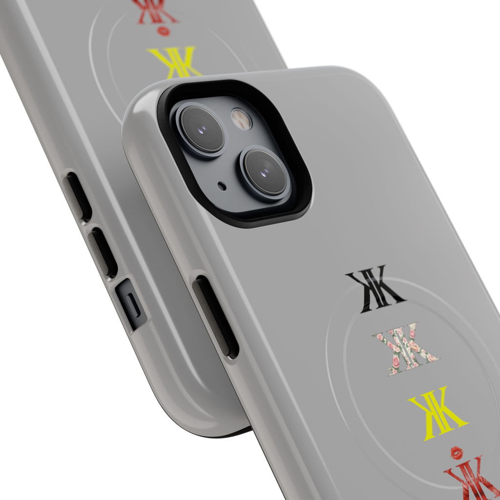 Sigil Collection Phone Case — Minimalist Monogram Stack Tough Magnetic Case