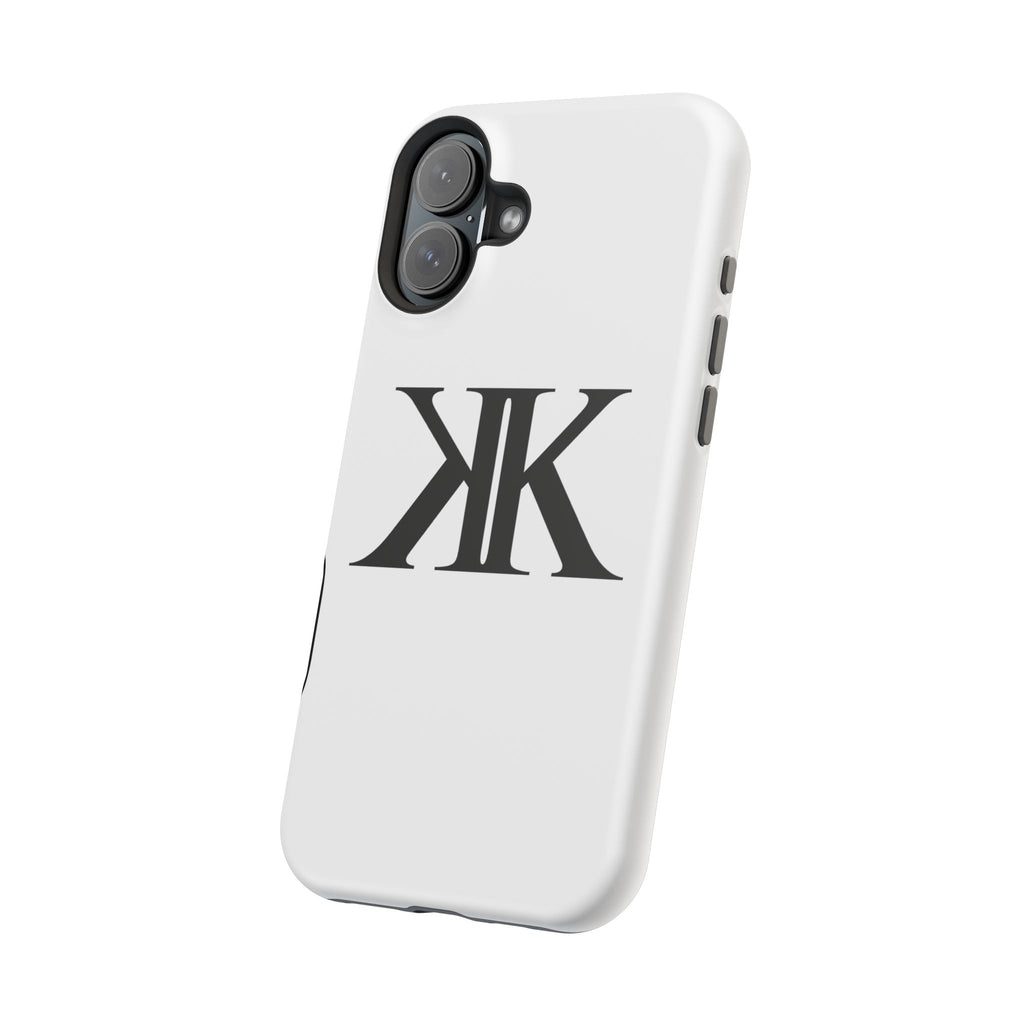 Magnetic Impact-Resistant Case with Bold KK Monogram