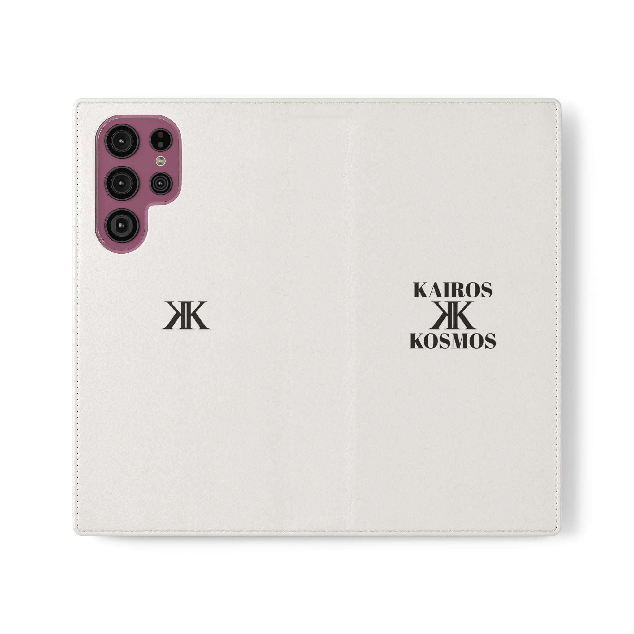 Kairos Kosmos Logo Flip Phone Case