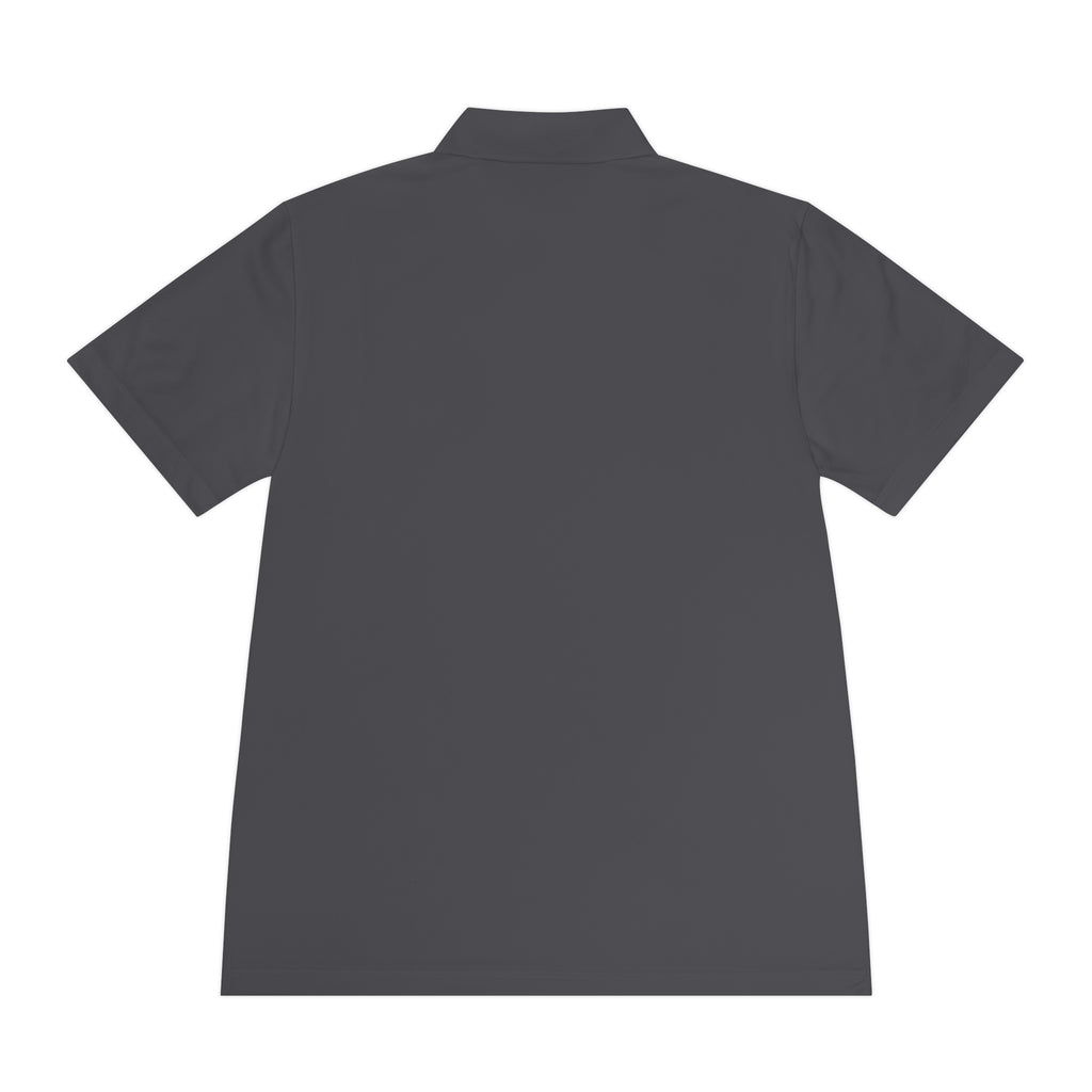 Classic Men’s Sport Polo — Minimalist Kairos Kosmos Logo Chest Shirt