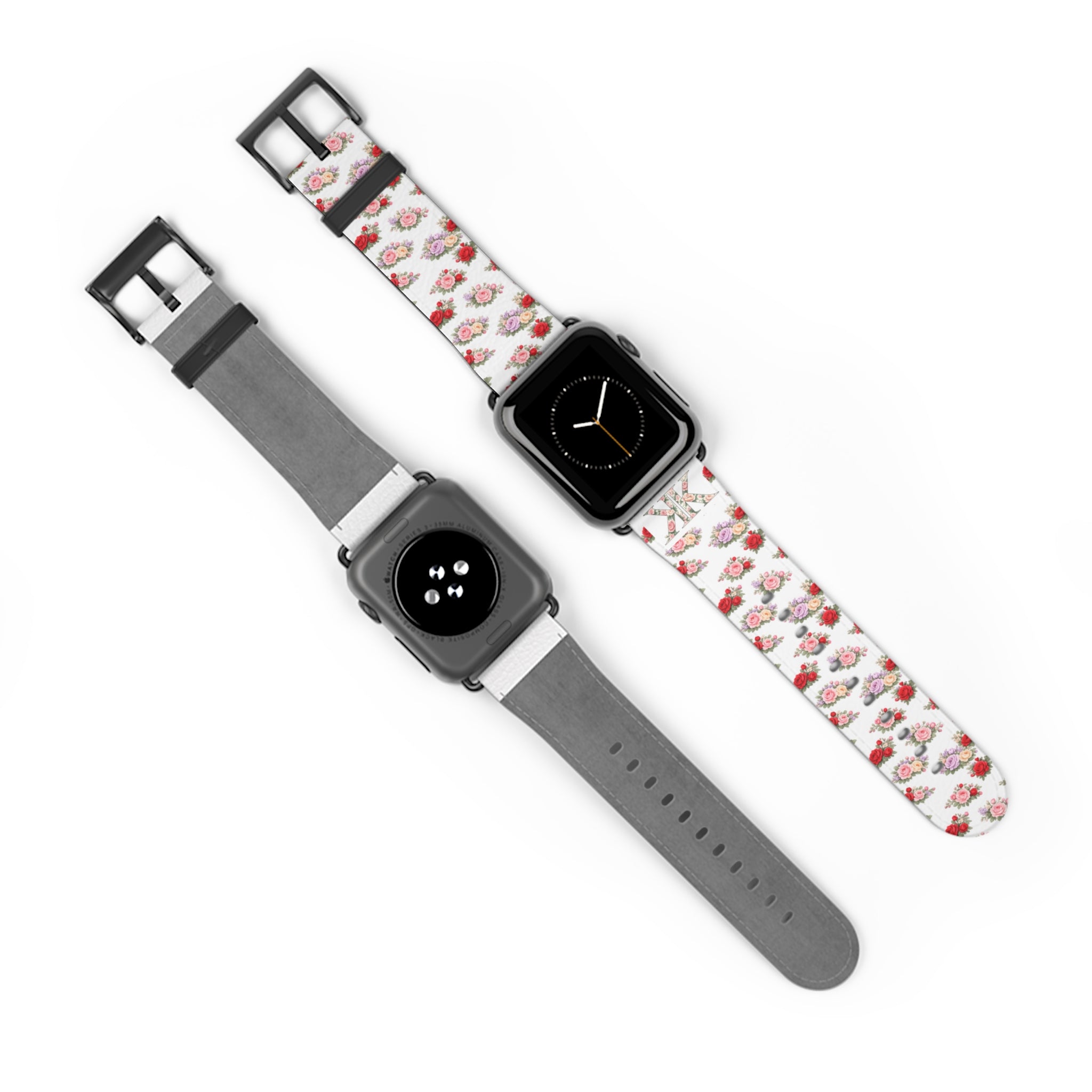 Anthos Collection Floral Vintage Watch Band — Apple Watch Strap