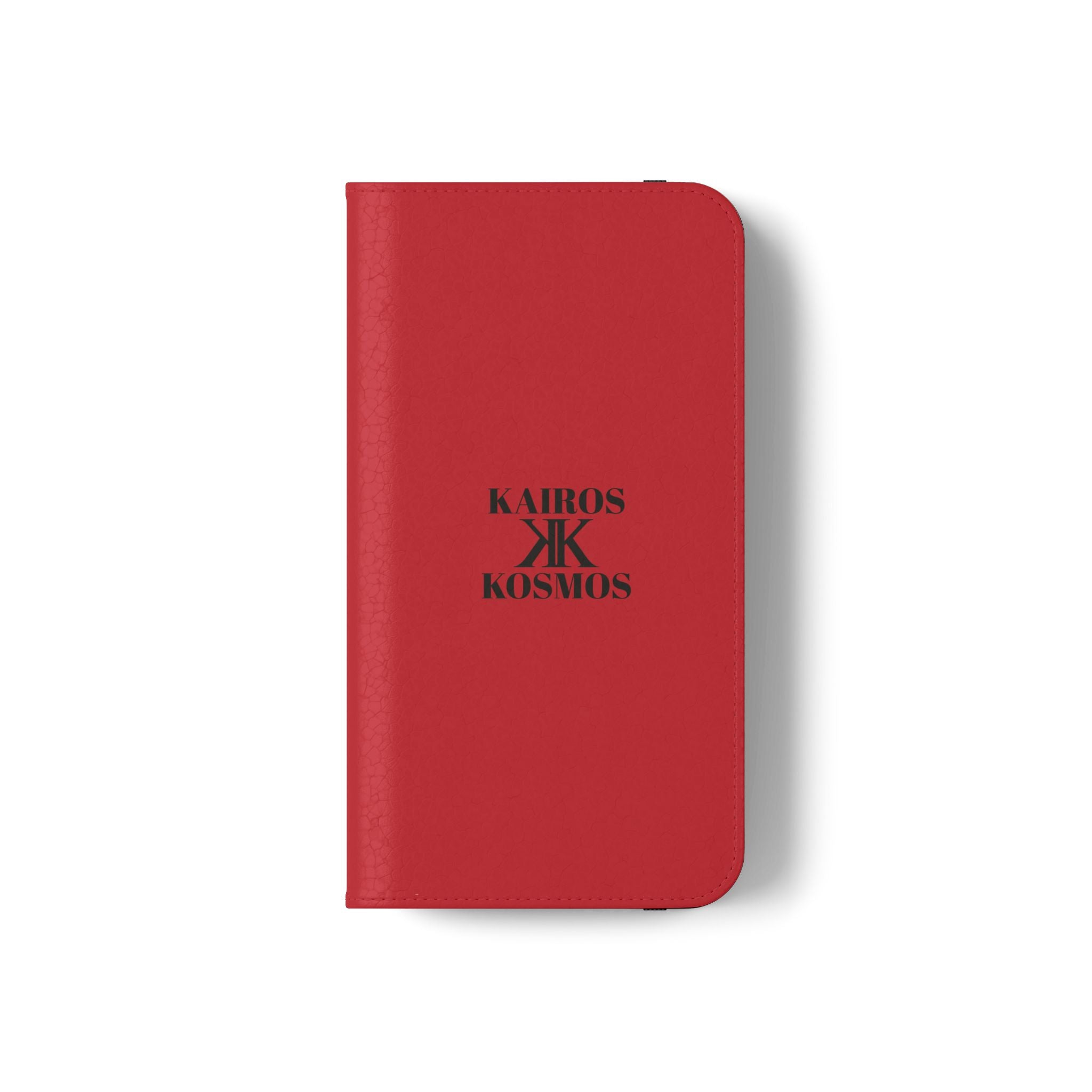 Kairos Kosmos Logo RED Flip Phone Case