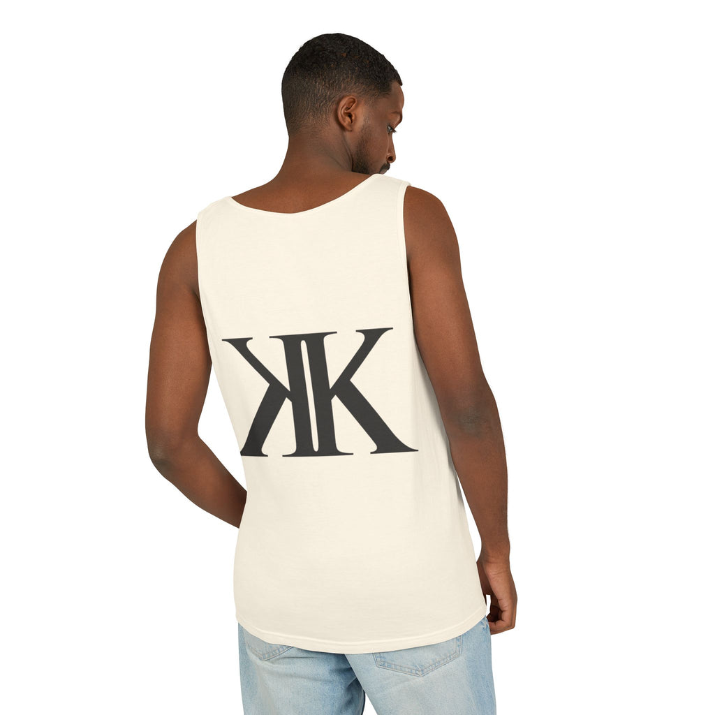 KK Monogram Tank Top — Minimalist Logo Graphic Tank
