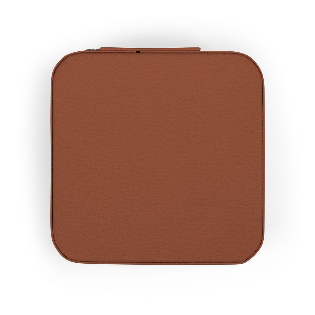 Compact Travel Jewelry Case — Portable Ring & Earring Organizer