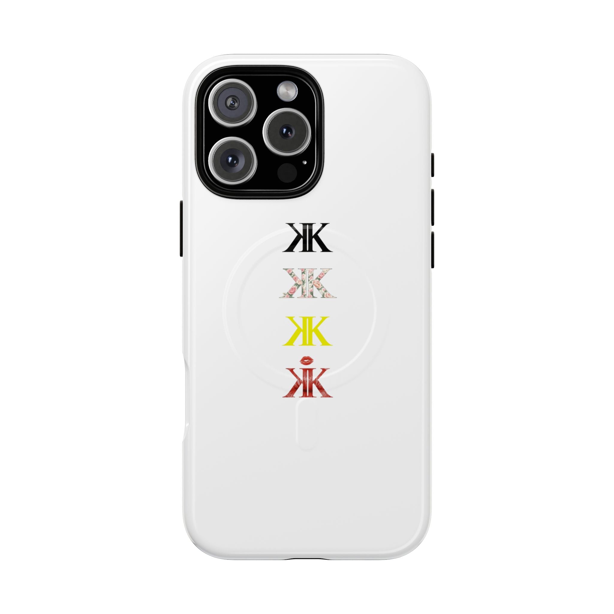Sigil Collection Phone Case — Minimalist Monogram Stack Tough Magnetic Case