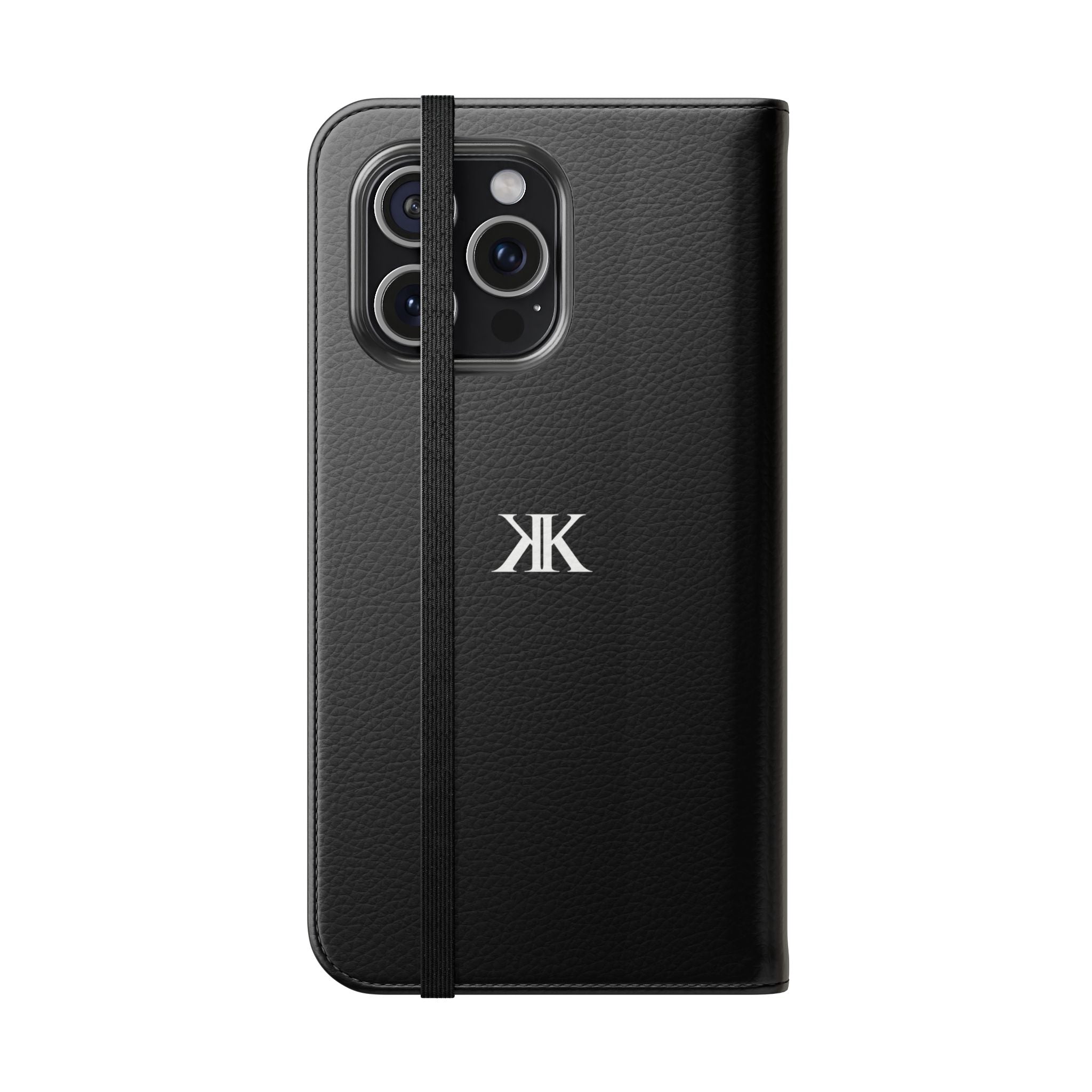 Kairos Kosmos Logo BLACK Flip Phone Case