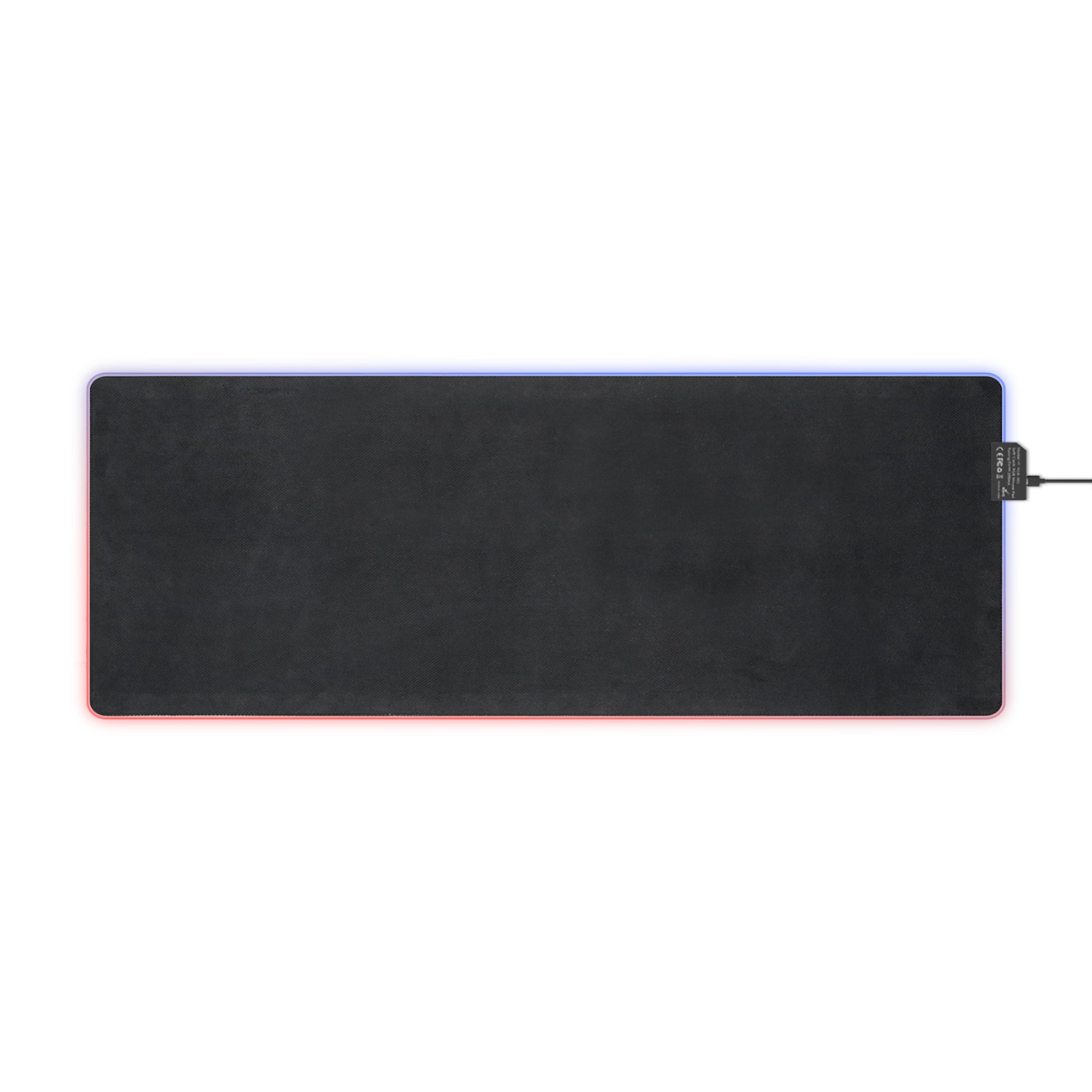 LED Gaming Mouse Pad — Kairos Kosmos Logo RGB Desk Mat