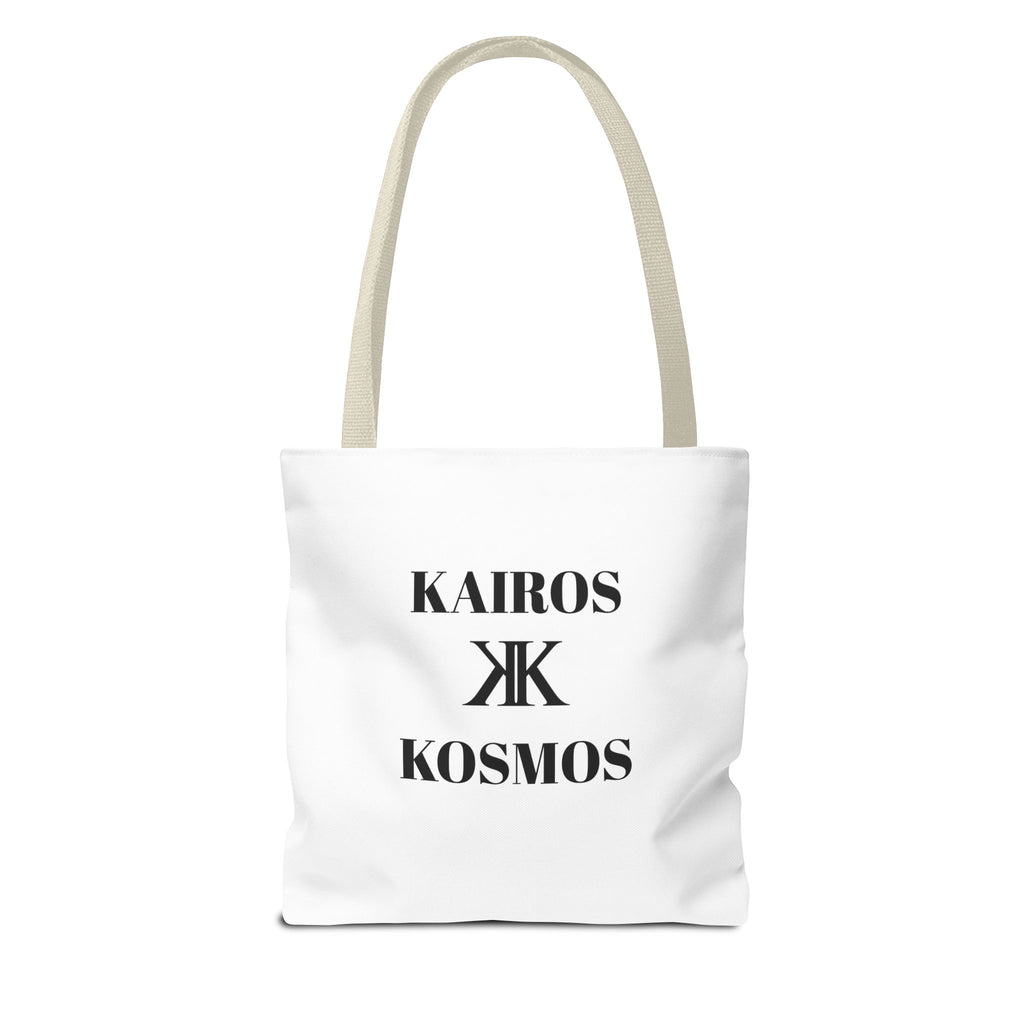 Kairos Kosmos Tote Bag – Minimalist Monogram Tote