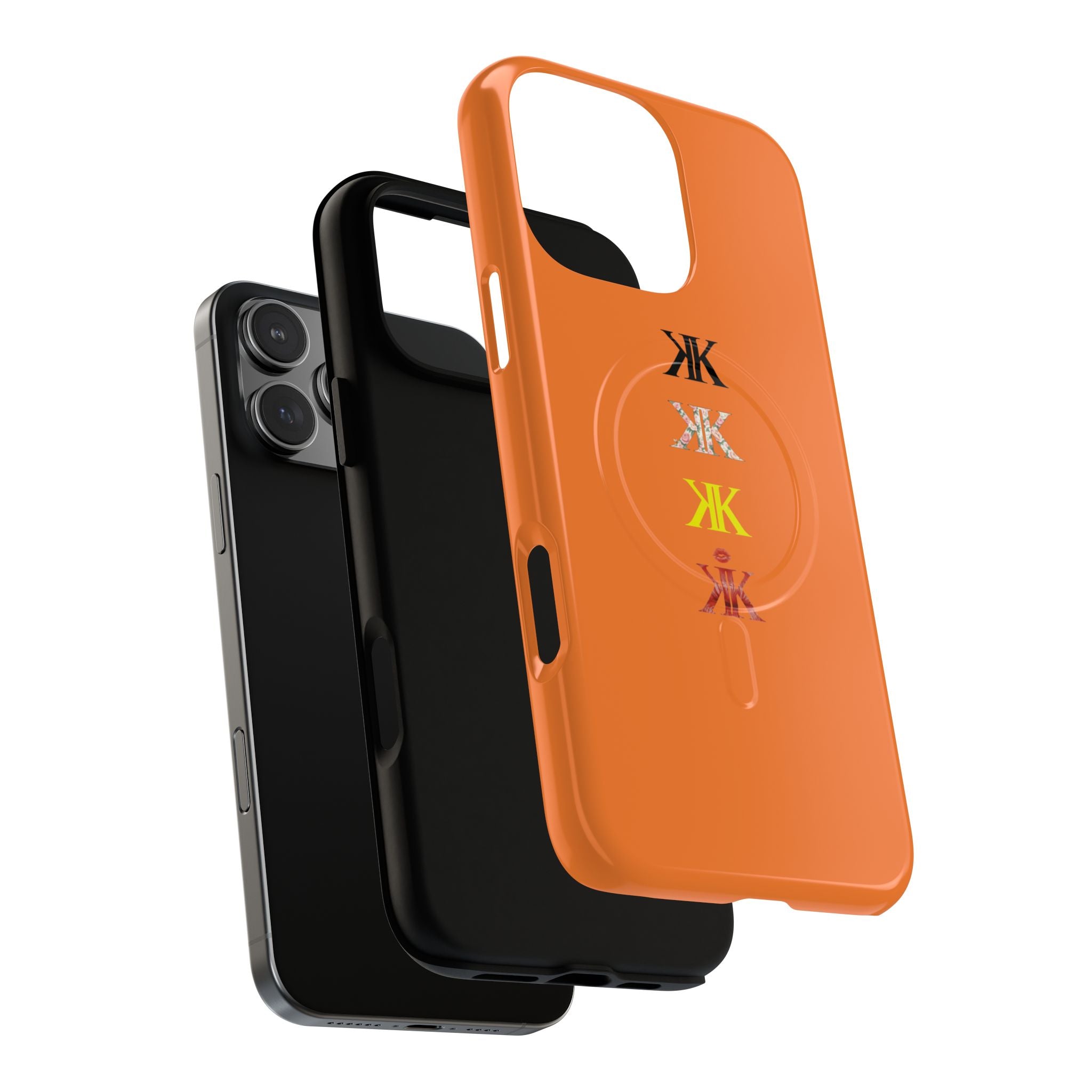 Sigil Collection Crusta Phone Case — Minimalist Monogram Stack Tough Magnetic Case