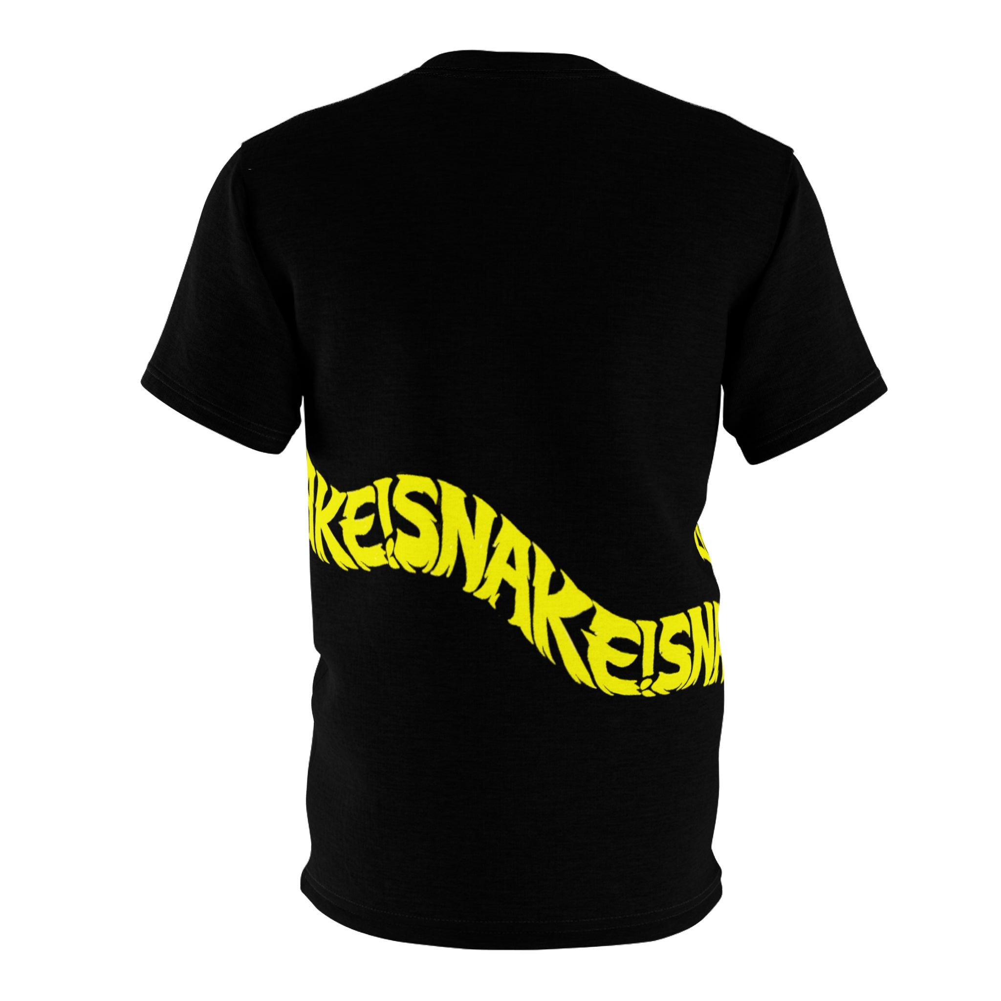 Aspis Snake Graphic Tee BLACK — Bold Design on Black