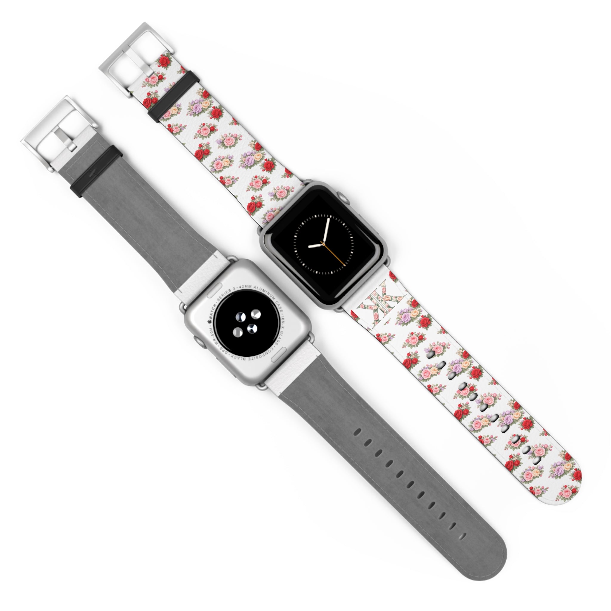 Anthos Collection Floral Vintage Watch Band — Apple Watch Strap