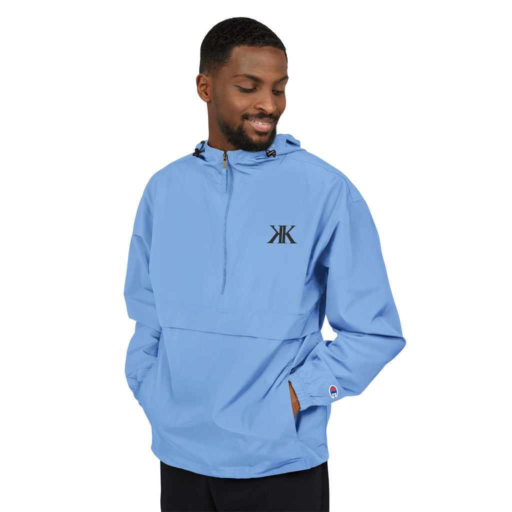 Champion® Packable Anorak Jacket — Lightweight Hooded Windbreaker for Travel & Outdoor