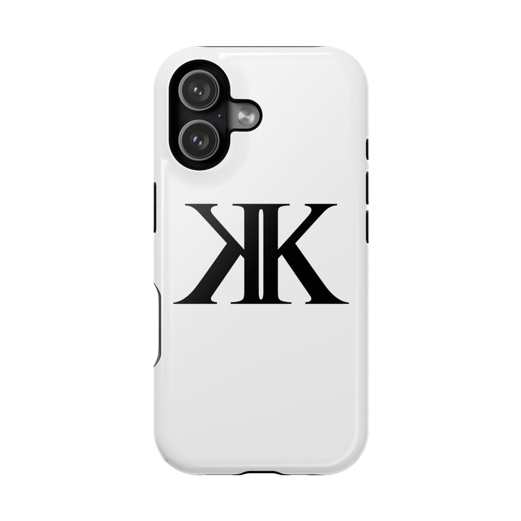 Magnetic Impact-Resistant Case with Bold KK Monogram