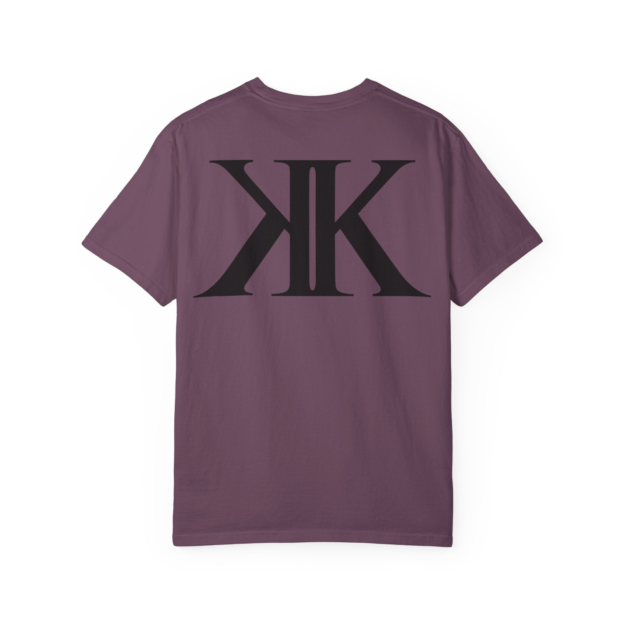 KK Monogram Tee — Bold Symmetrical Lettermark T-Shirt
