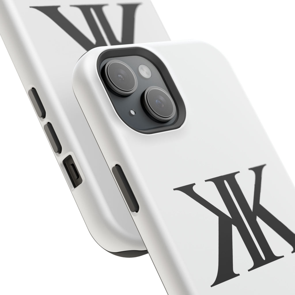 Magnetic Impact-Resistant Case with Bold KK Monogram