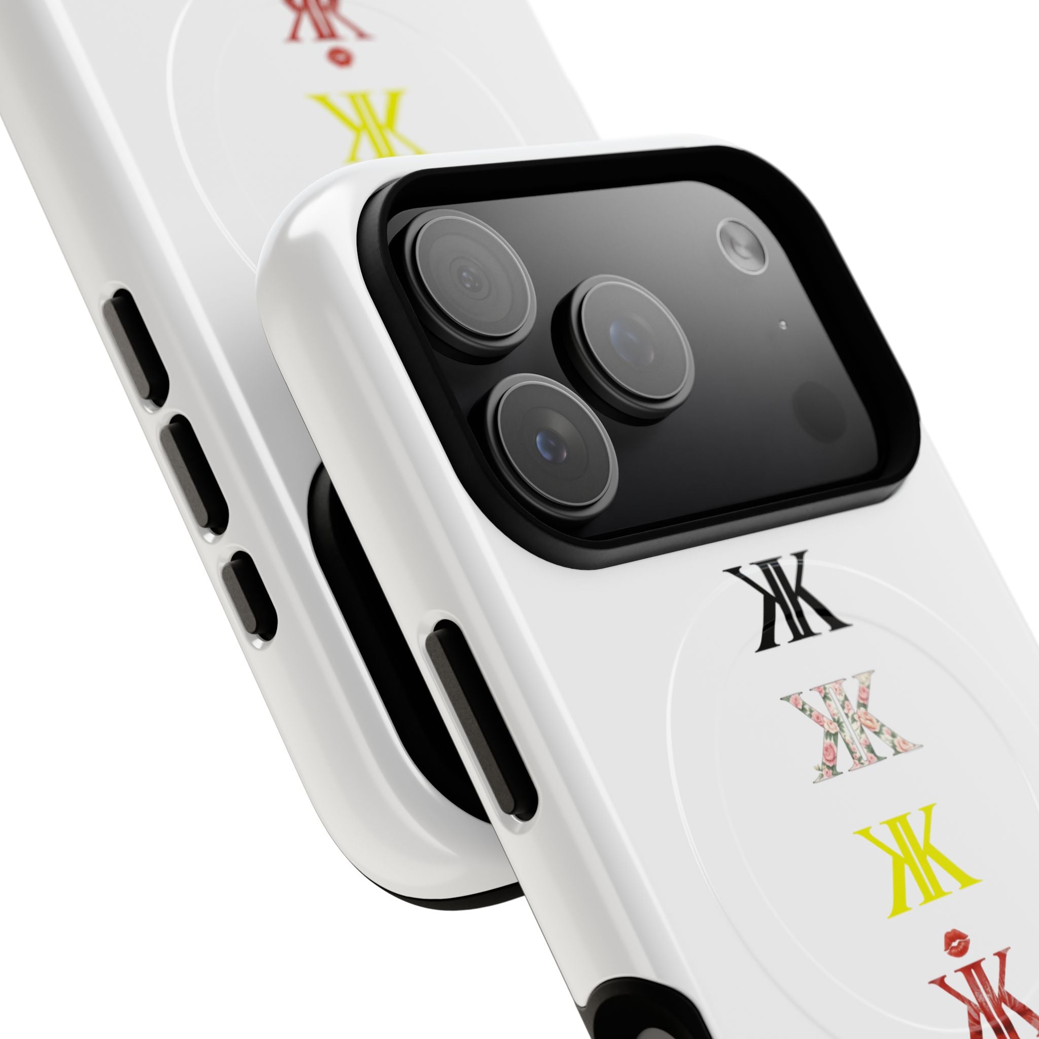 Sigil Collection Phone Case — Minimalist Monogram Stack Tough Magnetic Case