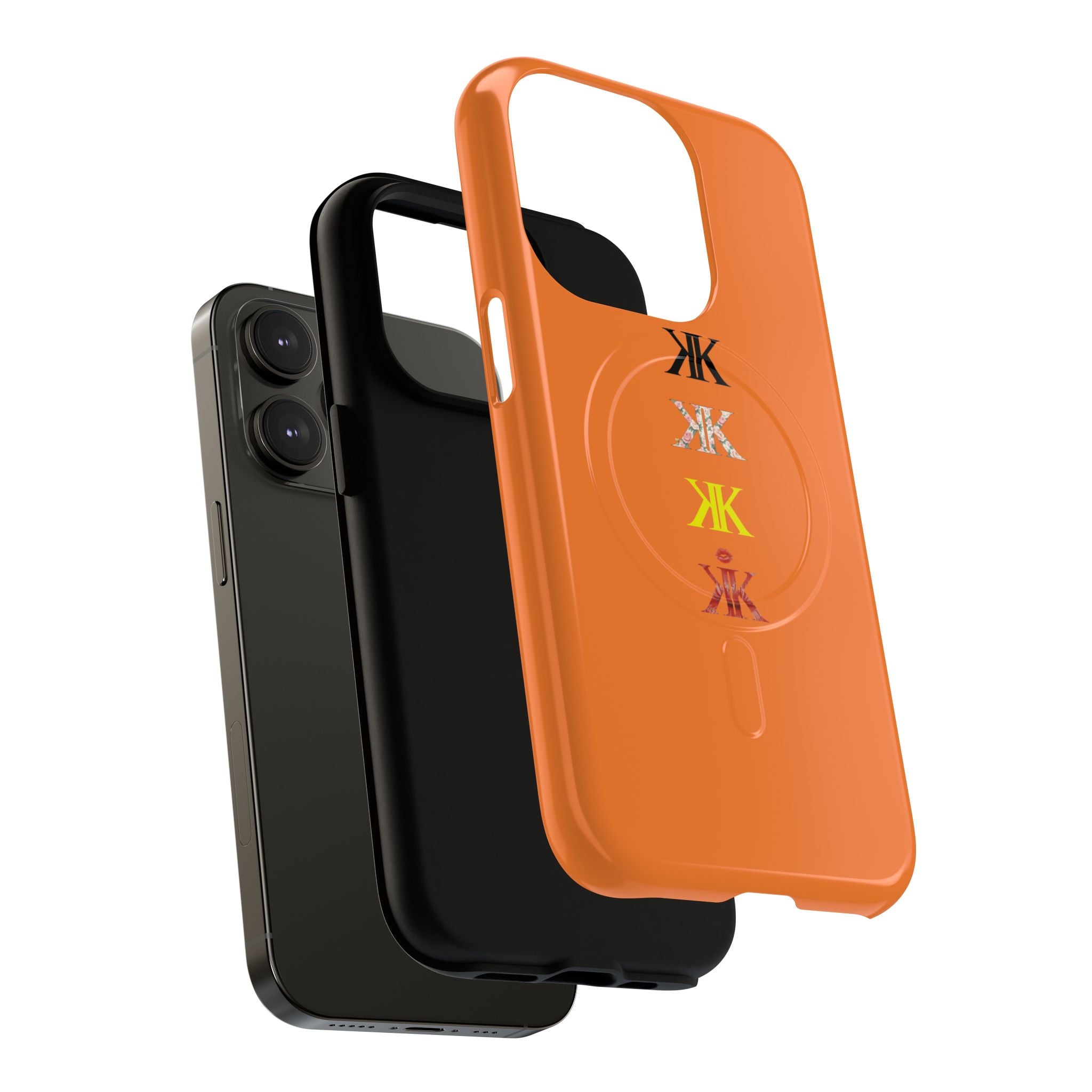 Sigil Collection Crusta Phone Case — Minimalist Monogram Stack Tough Magnetic Case