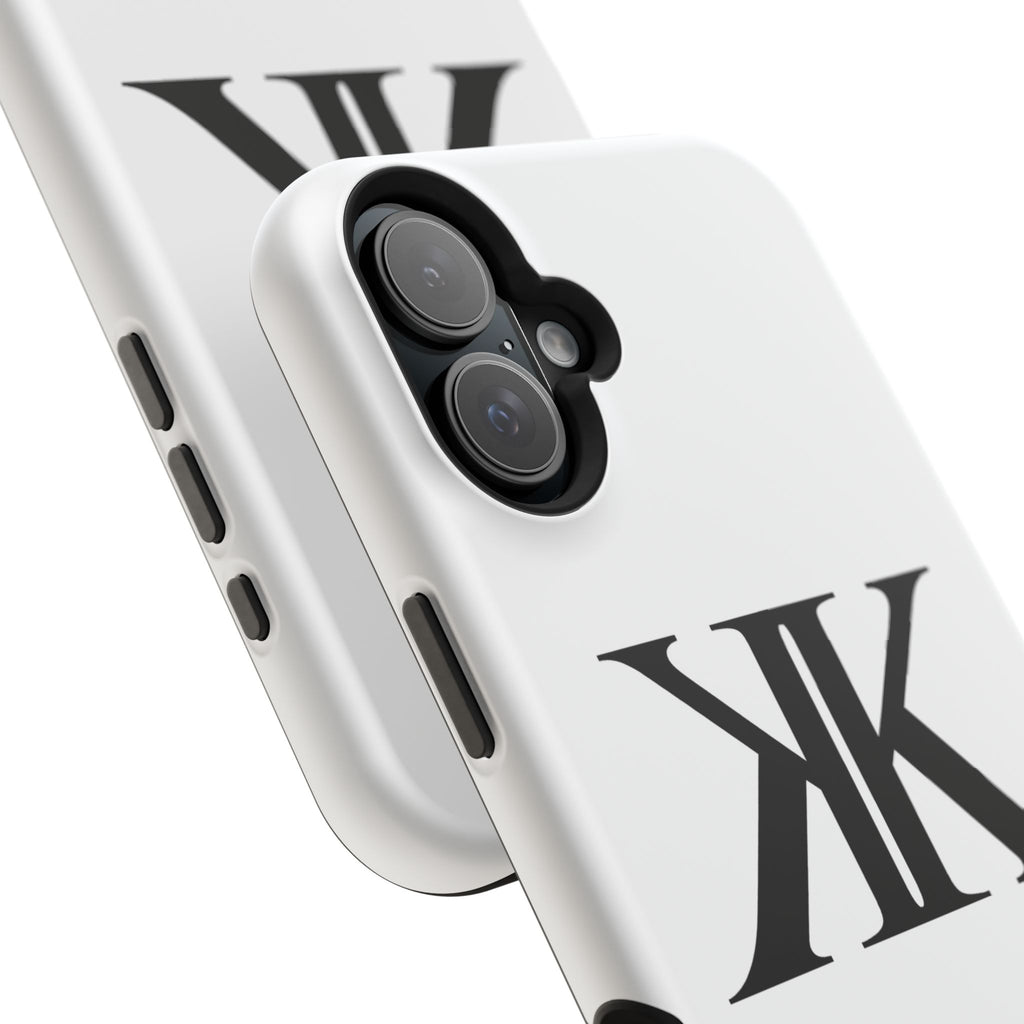 Magnetic Impact-Resistant Case with Bold KK Monogram