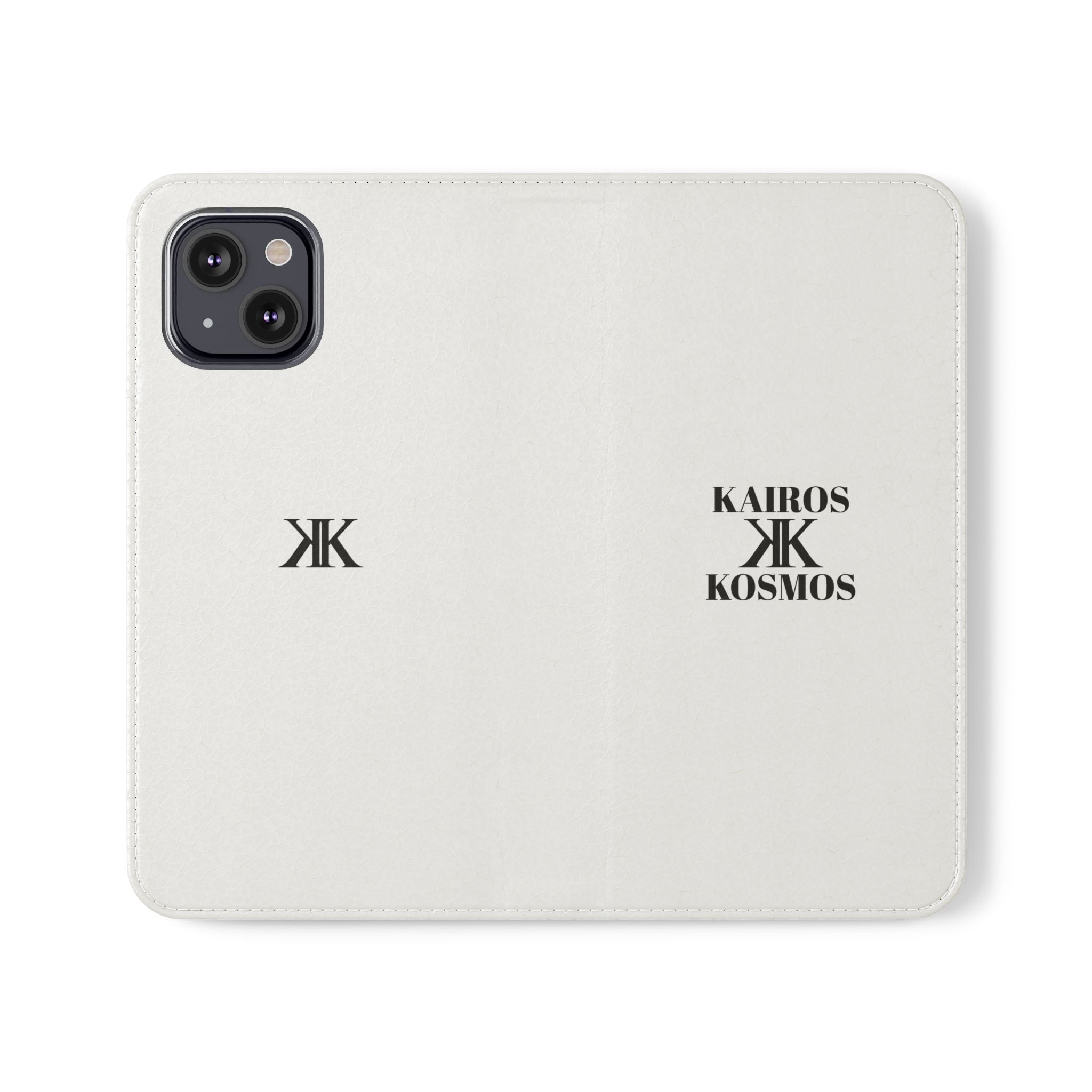 Kairos Kosmos Logo Flip Phone Case