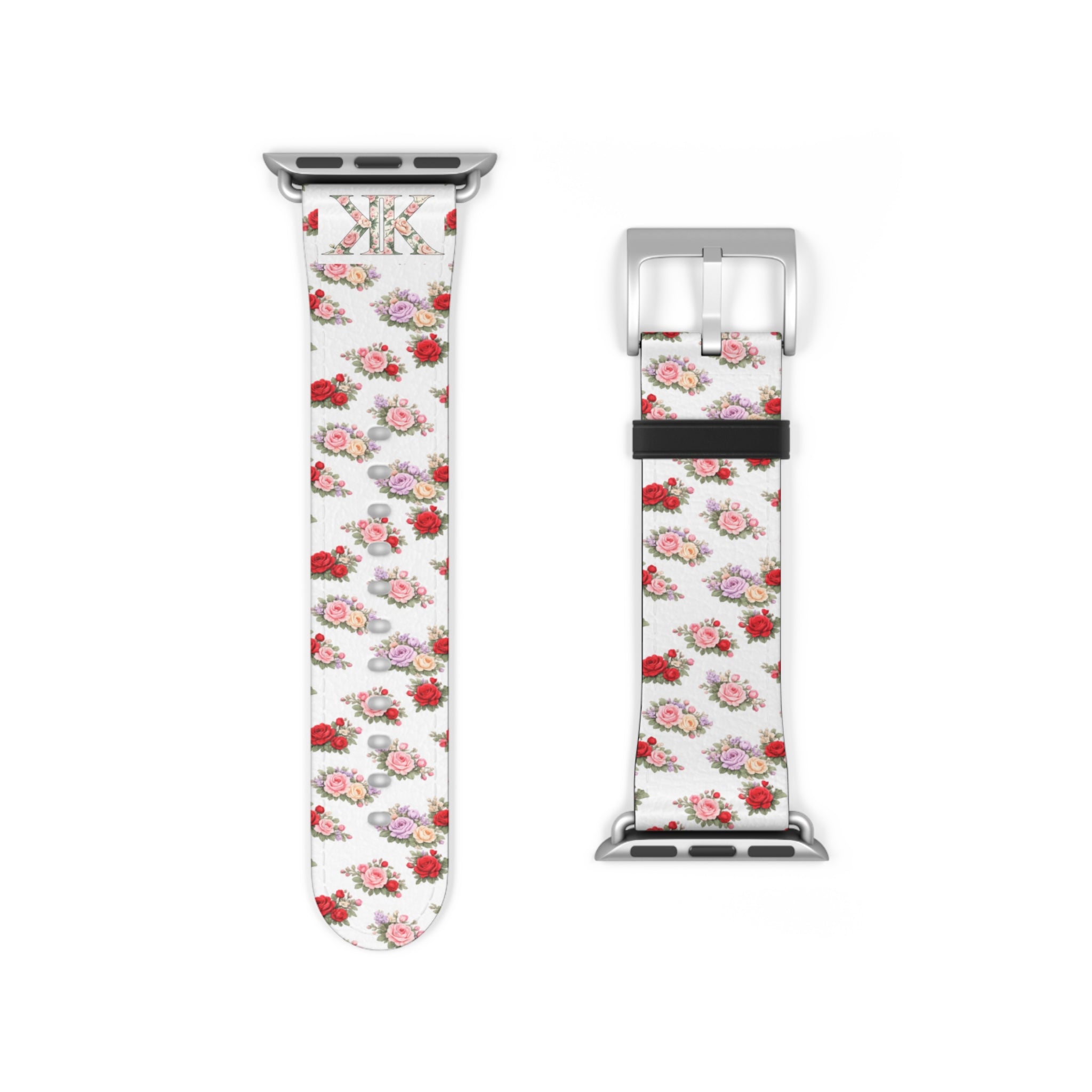 Anthos Collection Floral Vintage Watch Band — Apple Watch Strap