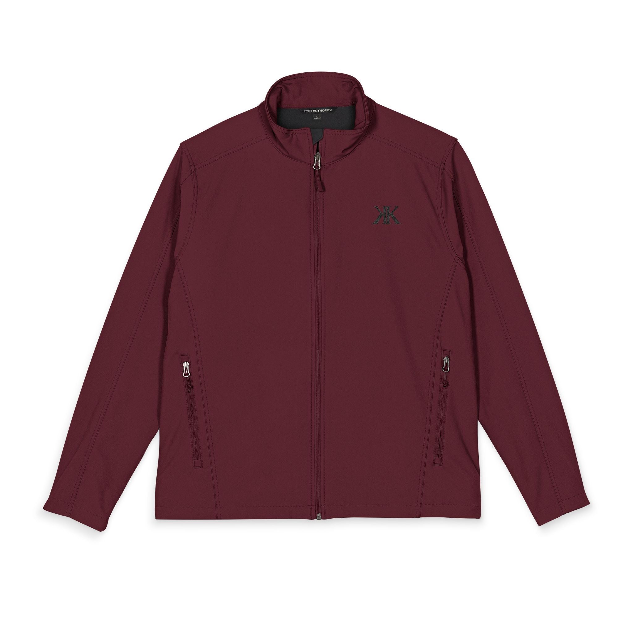 Port Authority® Embroidered Men's Soft Shell Jacket — Water‑Resistant Lightweight Outerwear