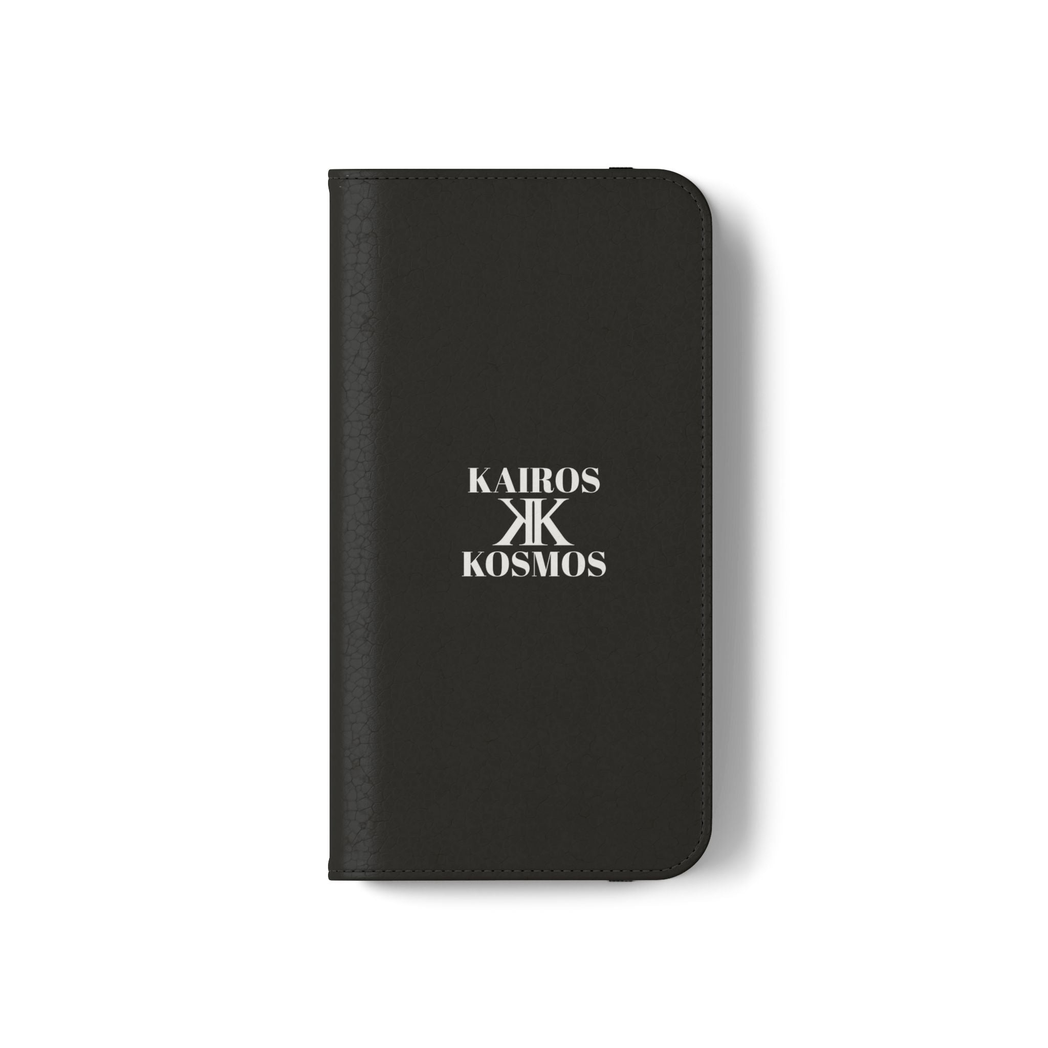 Kairos Kosmos Logo BLACK Flip Phone Case