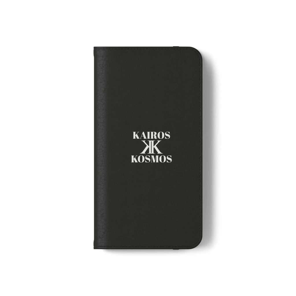 Kairos Kosmos Logo BLACK Flip Phone Case