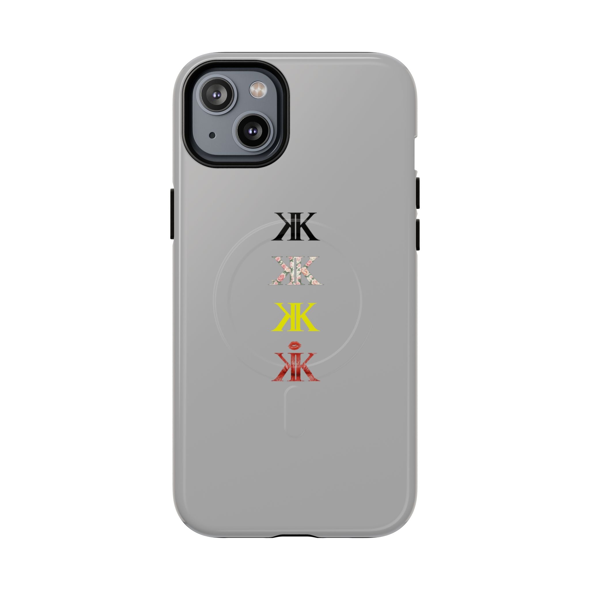 Sigil Collection Phone Case — Minimalist Monogram Stack Tough Magnetic Case