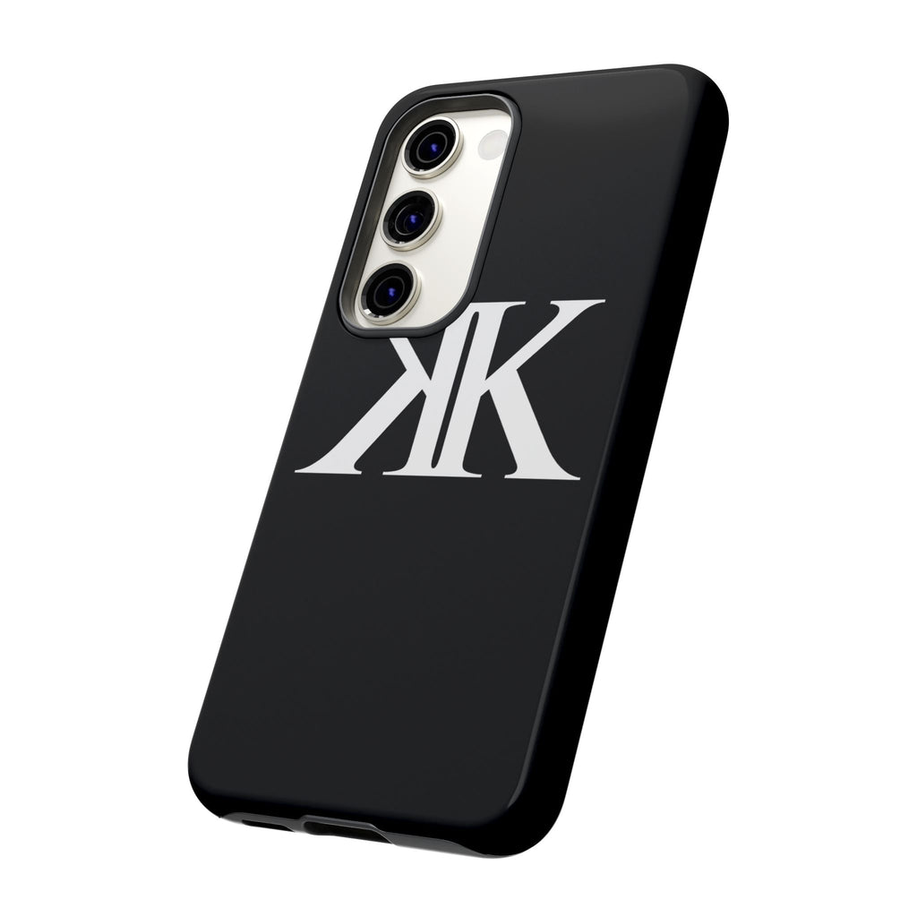 Monogram KK Phone Case BLACK — Tough Protective iPhone Cover