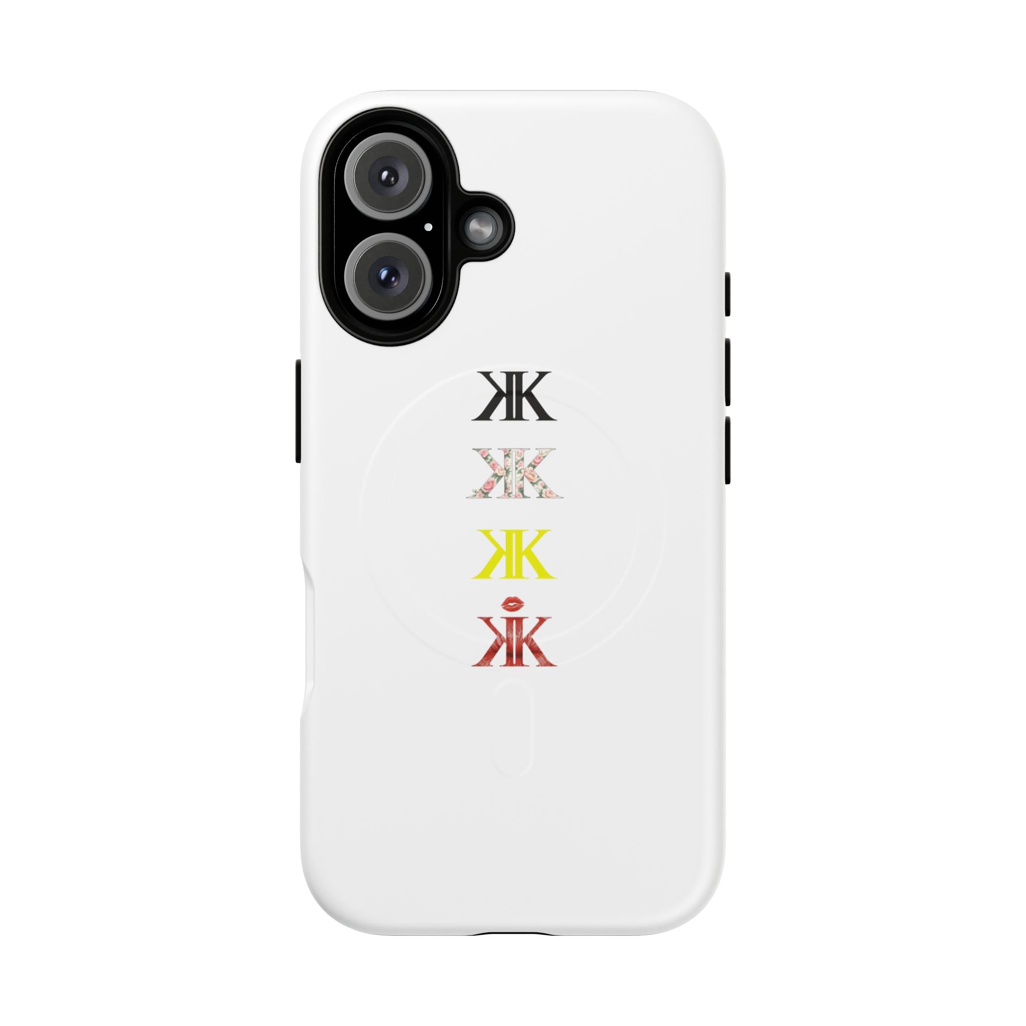 Sigil Collection Phone Case — Minimalist Monogram Stack Tough Magnetic Case