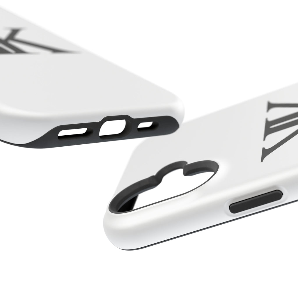 Magnetic Impact-Resistant Case with Bold KK Monogram