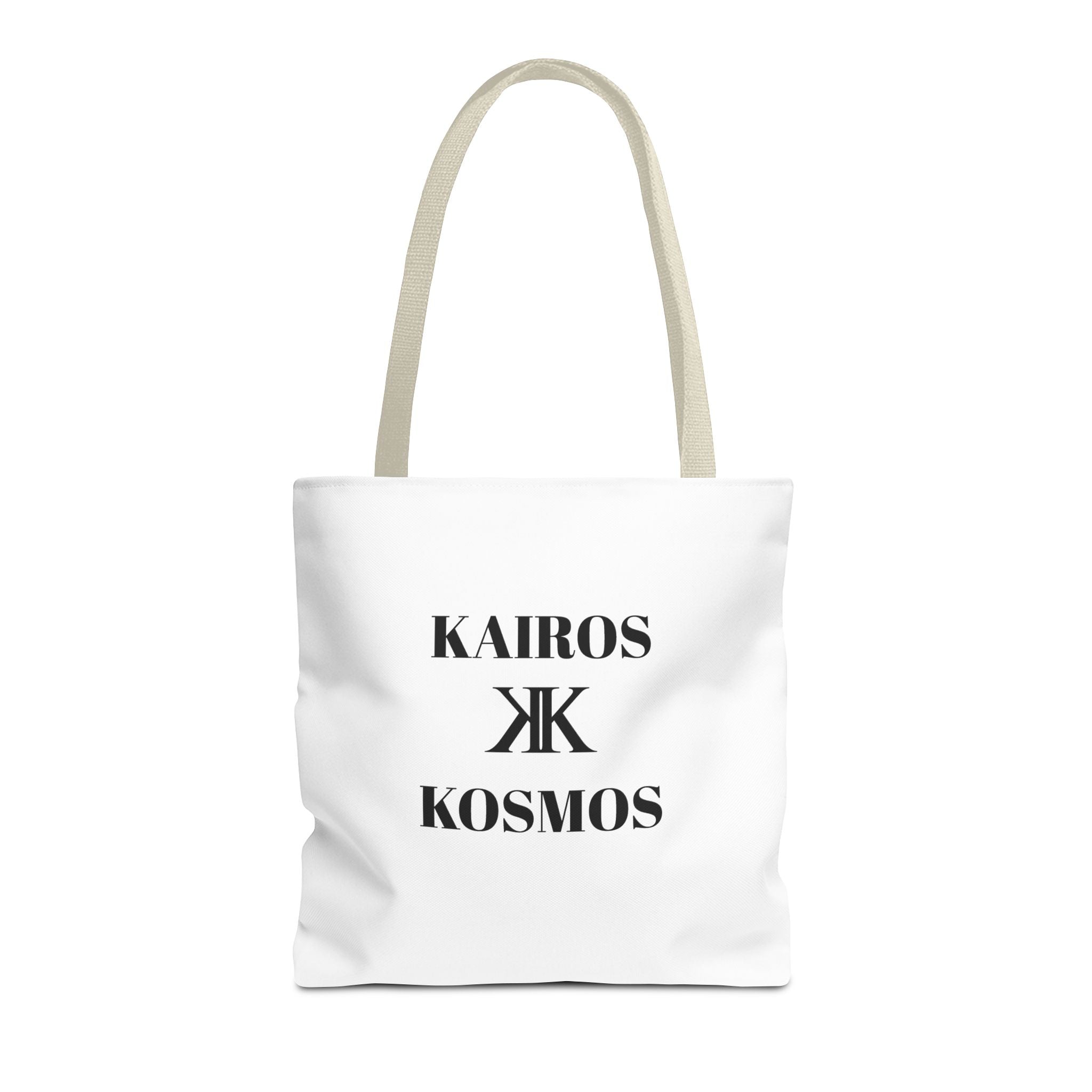 Kairos Kosmos Tote Bag – Minimalist Monogram Tote