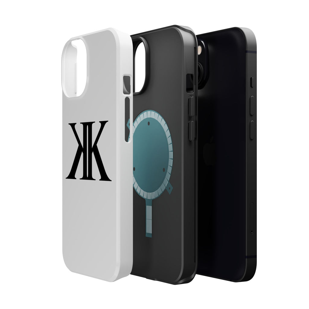 Magnetic Impact-Resistant Case with Bold KK Monogram