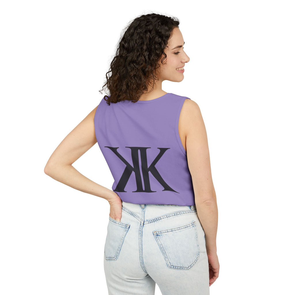 KK Monogram Tank Top — Minimalist Logo Graphic Tank