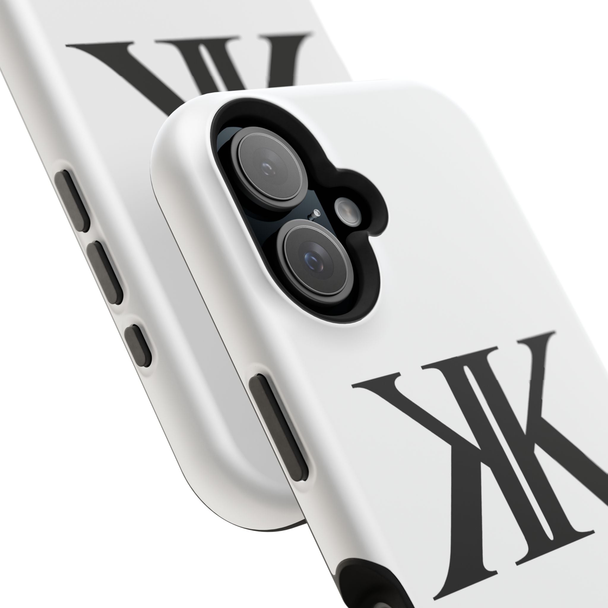 Magnetic Impact-Resistant Case with Bold KK Monogram