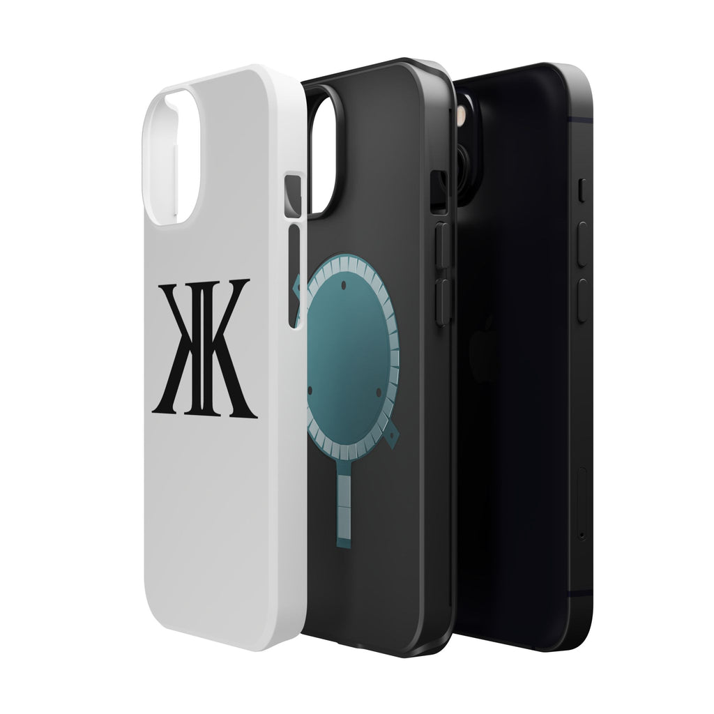 Magnetic Impact-Resistant Case with Bold KK Monogram