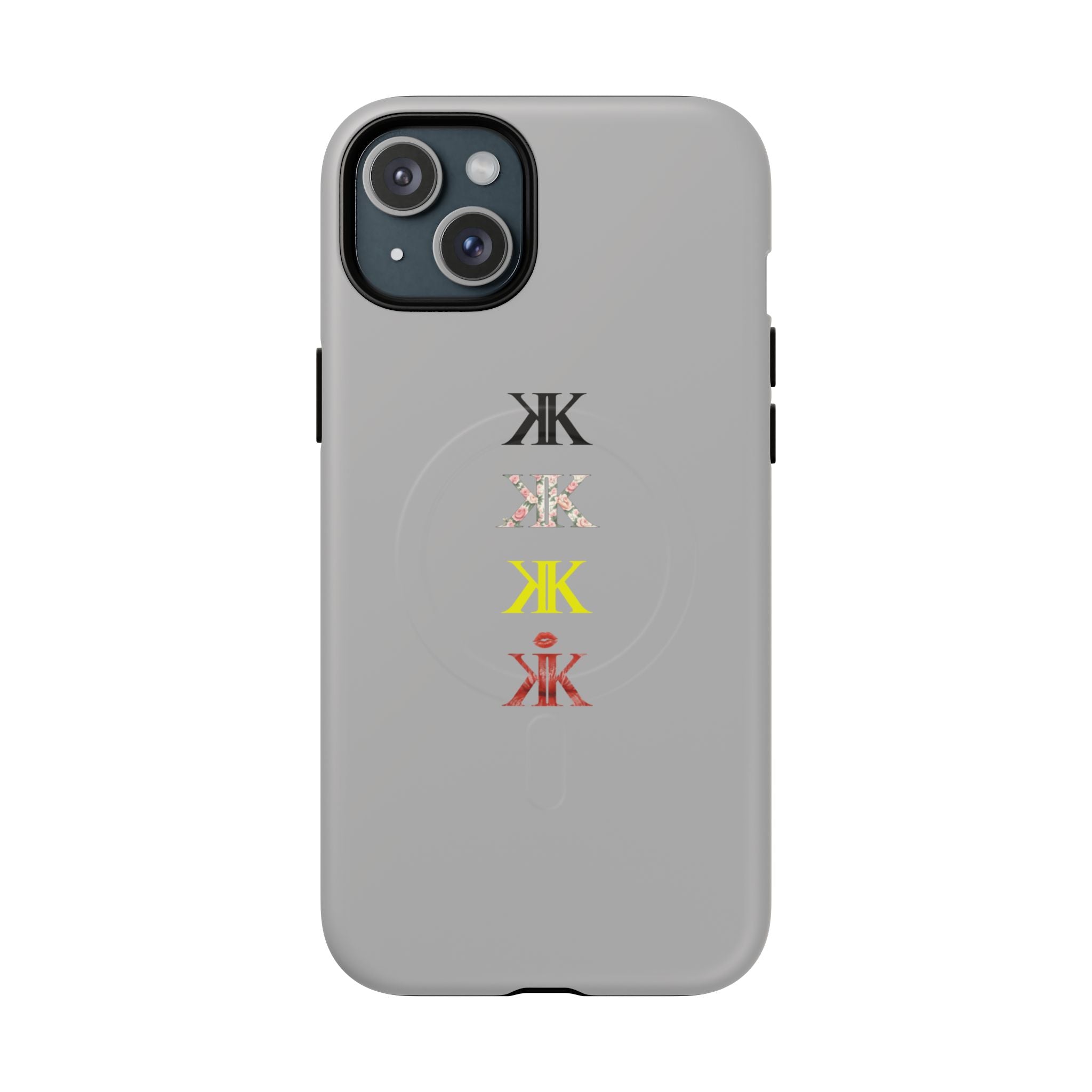 Sigil Collection Phone Case — Minimalist Monogram Stack Tough Magnetic Case