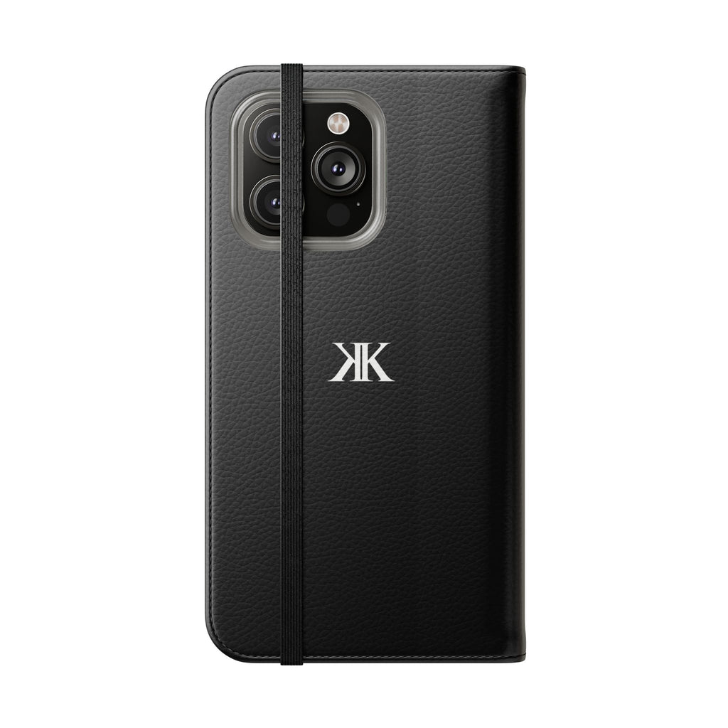 Kairos Kosmos Logo BLACK Flip Phone Case