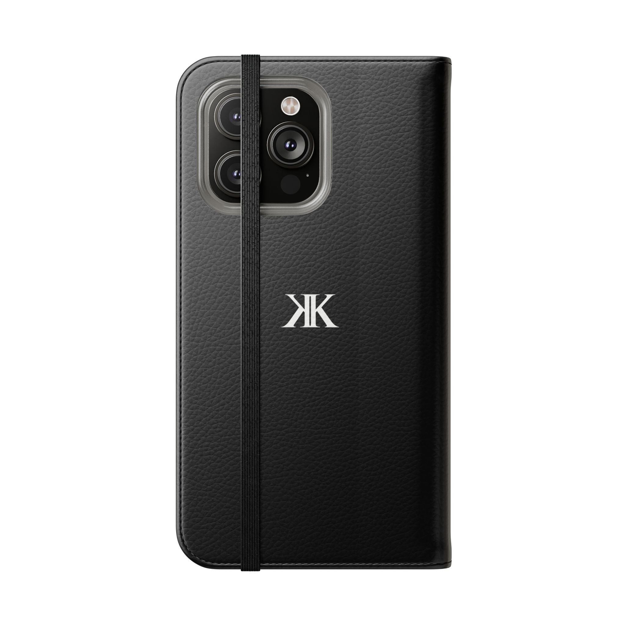 Kairos Kosmos Logo BLACK Flip Phone Case