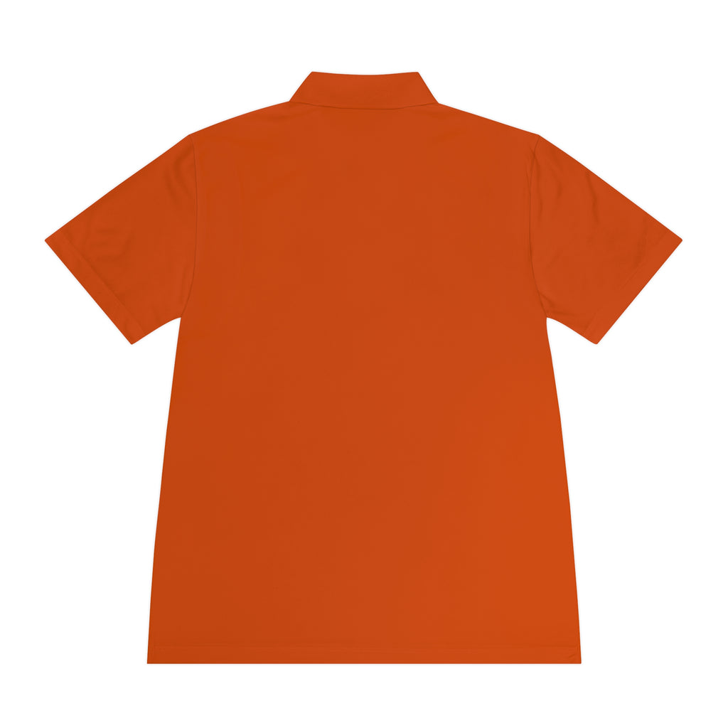 Classic Men’s Sport Polo — Minimalist Kairos Kosmos Logo Chest Shirt