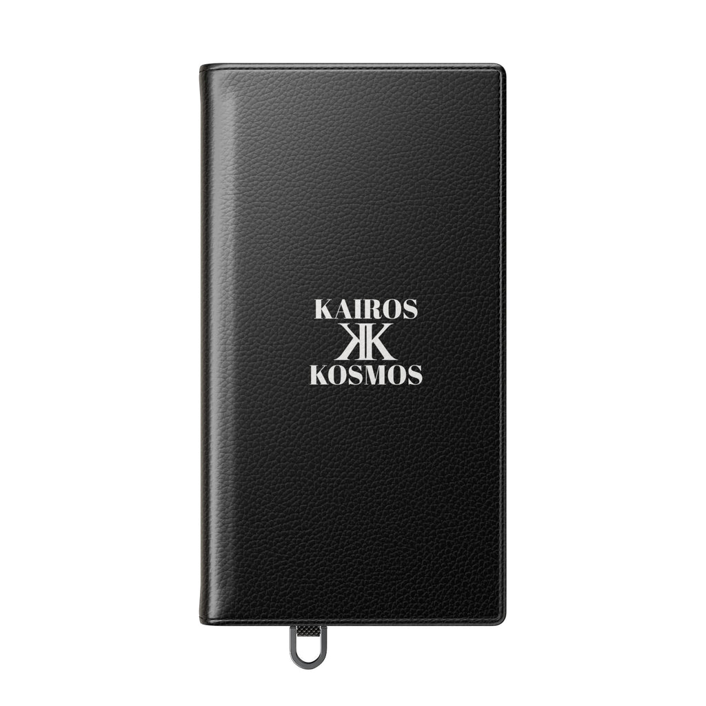 Kairos Kosmos Logo BLACK Flip Phone Case