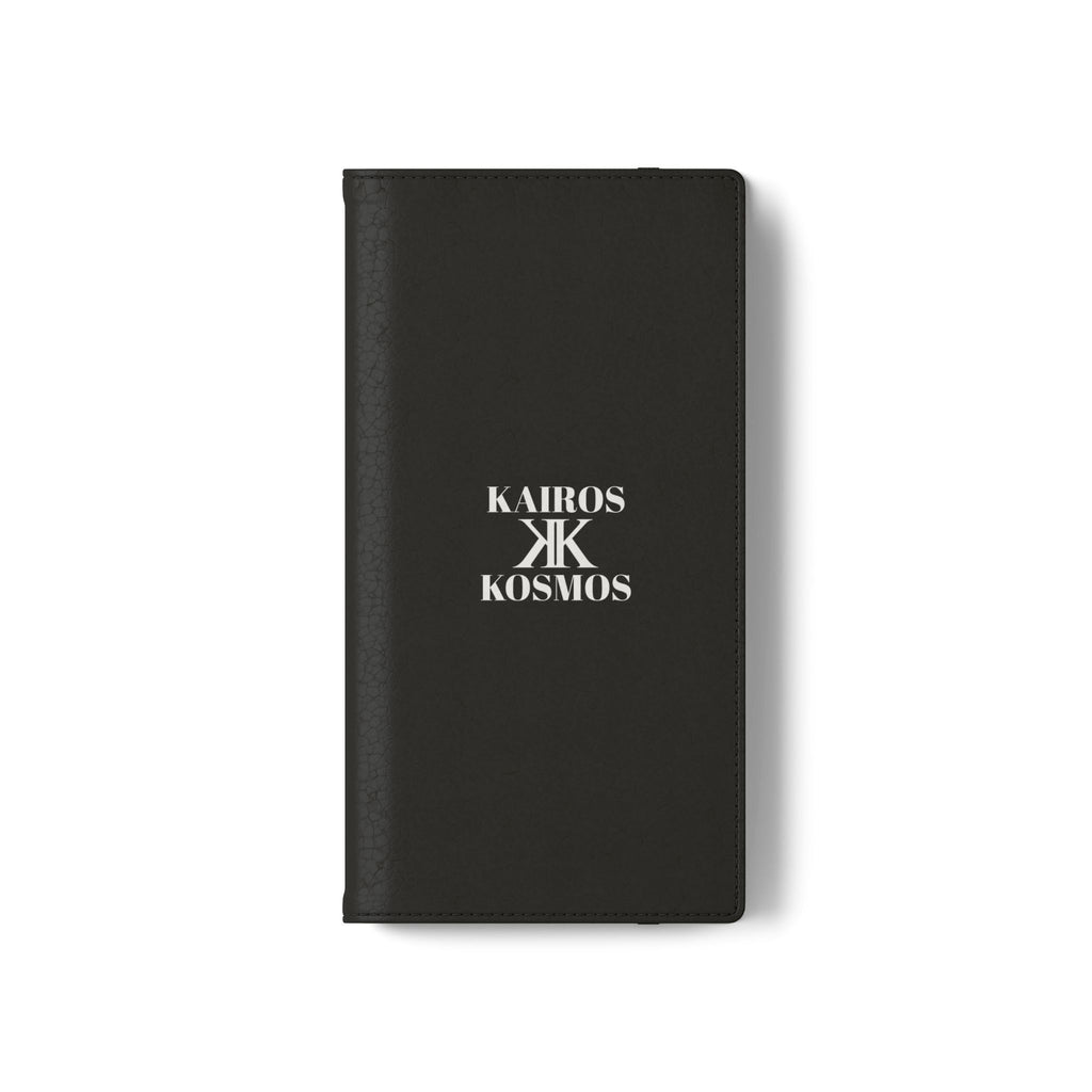 Kairos Kosmos Logo BLACK Flip Phone Case