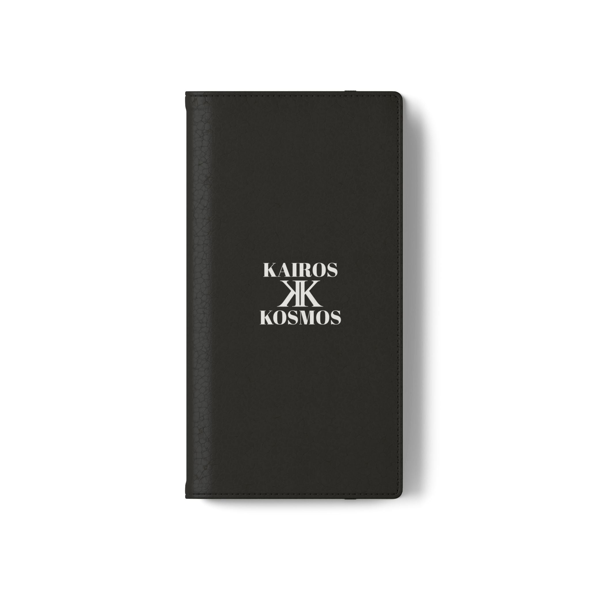 Kairos Kosmos Logo BLACK Flip Phone Case