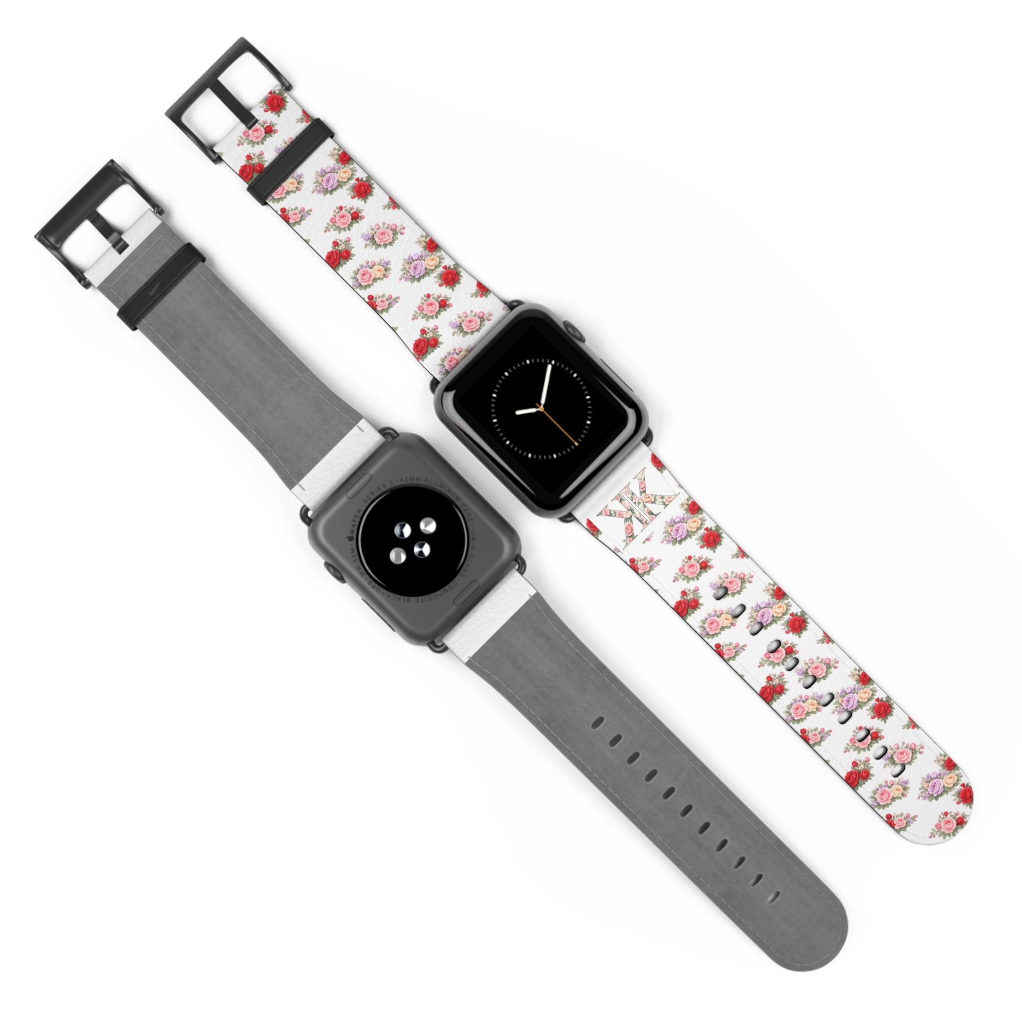 Anthos Collection Floral Vintage Watch Band — Apple Watch Strap