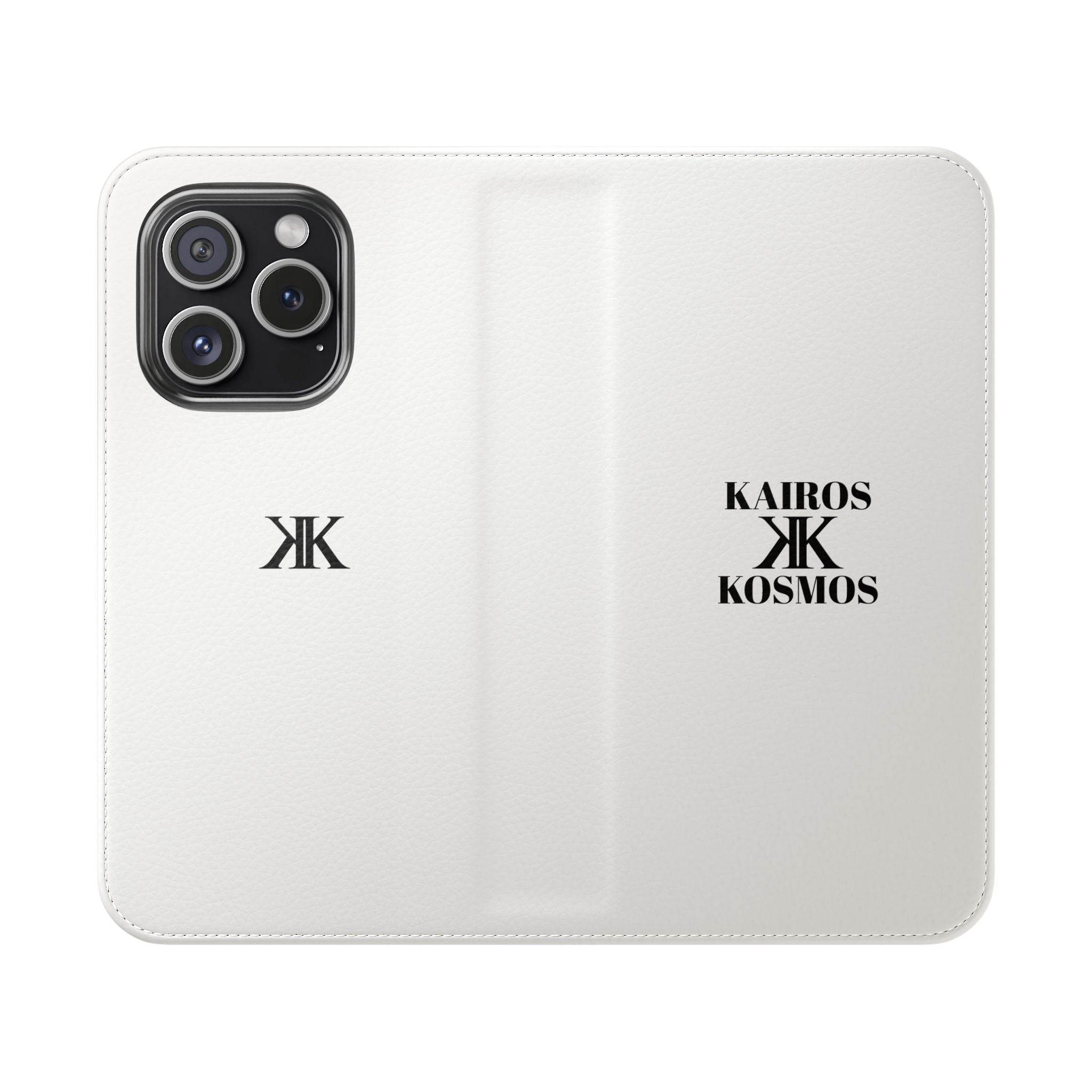 Kairos Kosmos Logo Flip Phone Case