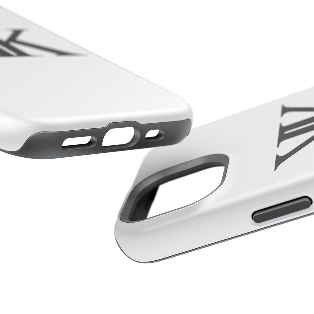 Magnetic Impact-Resistant Case with Bold KK Monogram