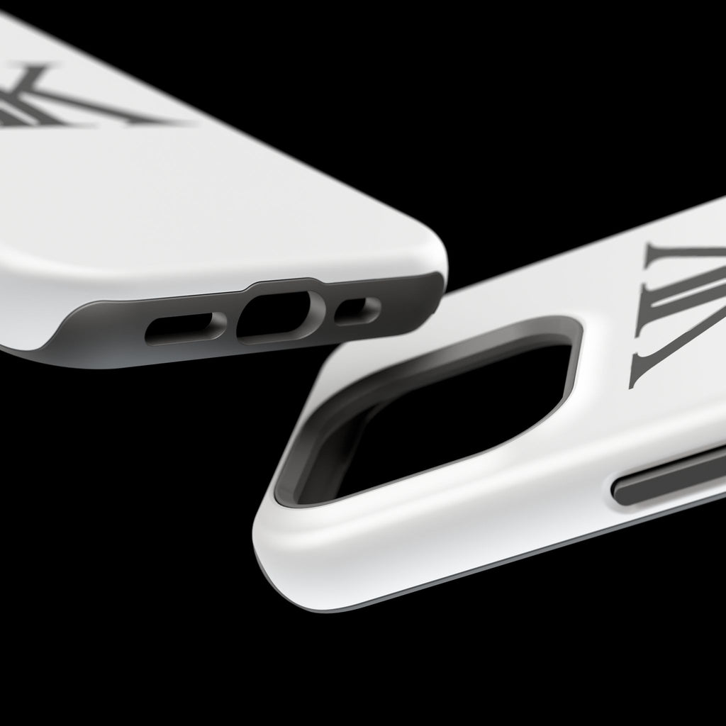 Magnetic Impact-Resistant Case with Bold KK Monogram