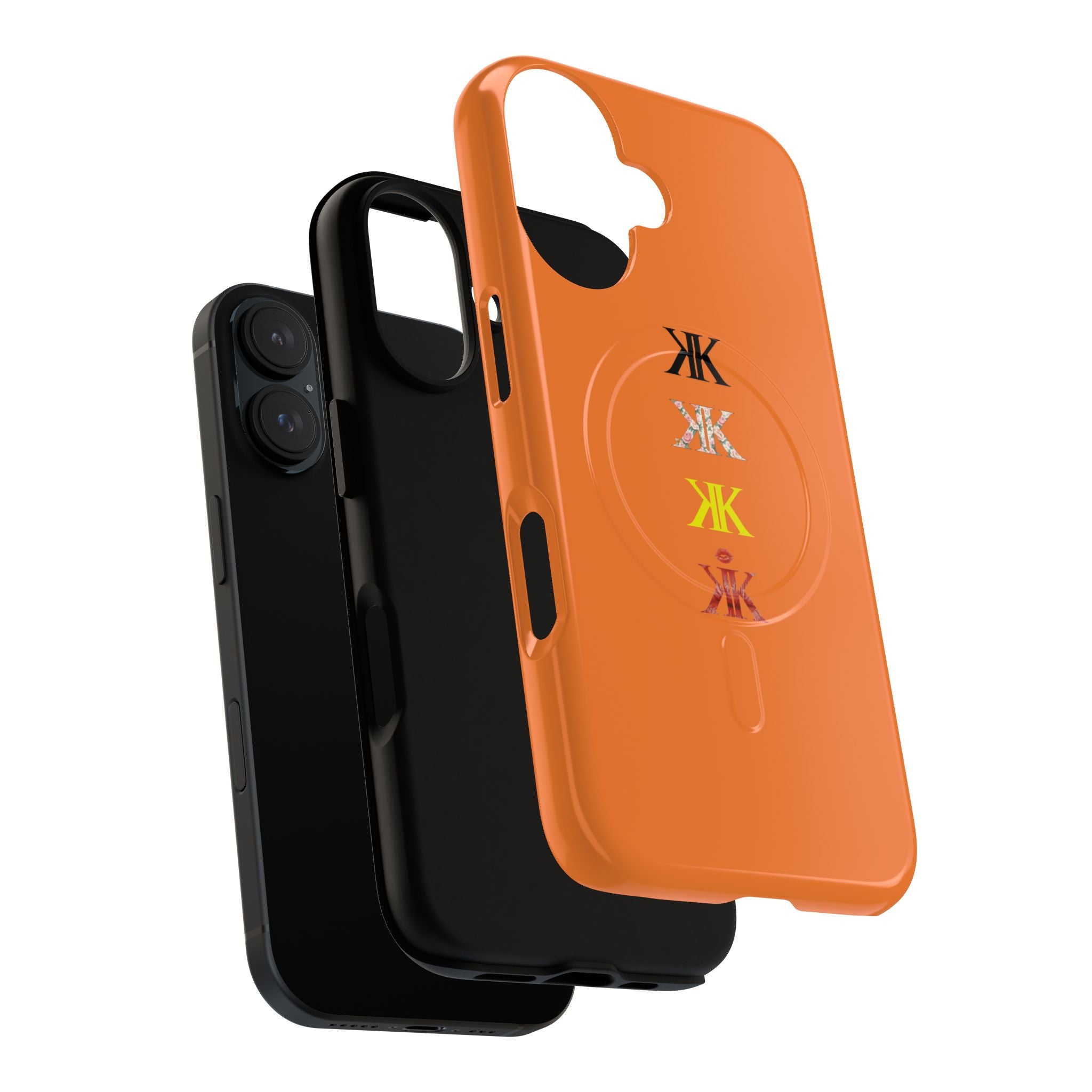 Sigil Collection Crusta Phone Case — Minimalist Monogram Stack Tough Magnetic Case