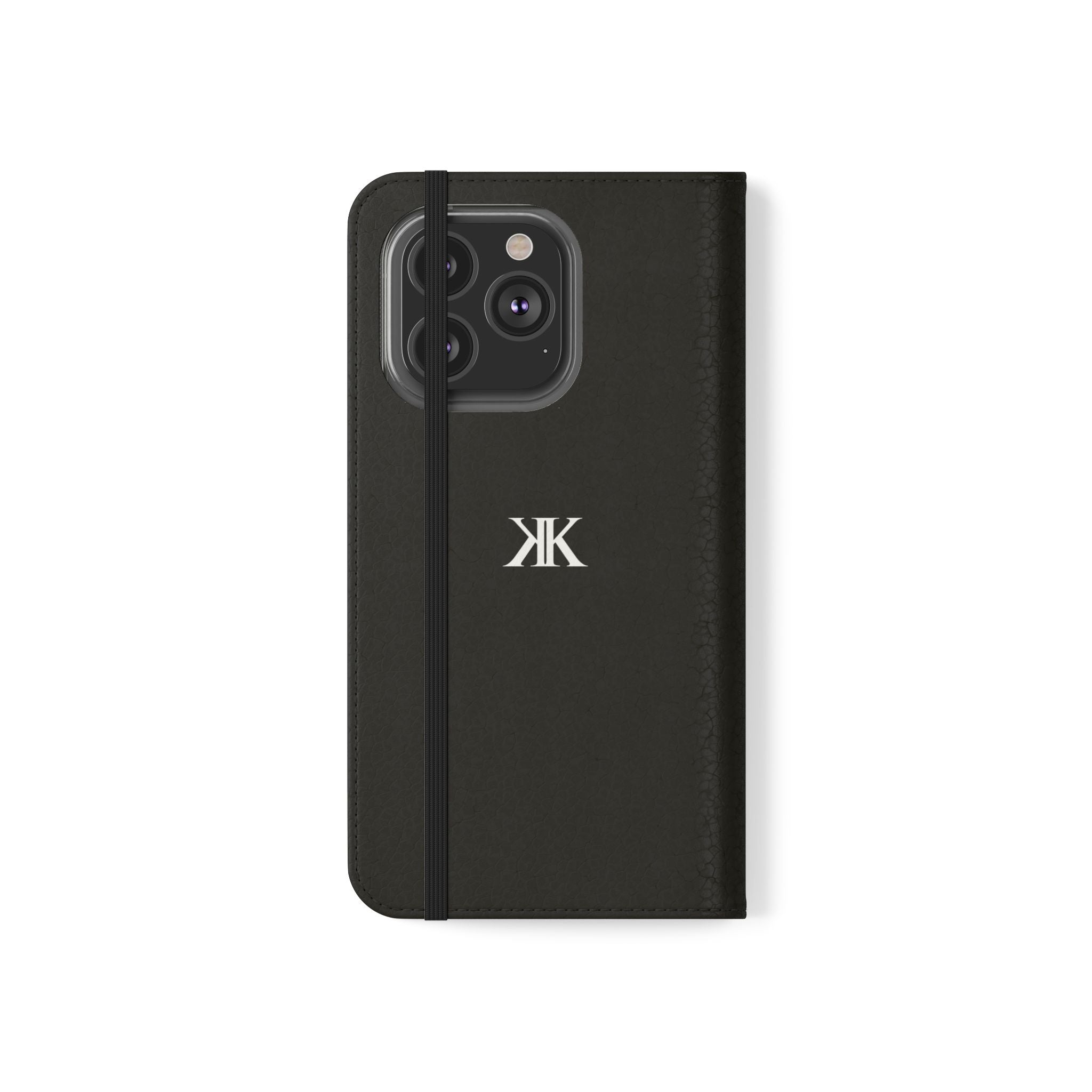 Kairos Kosmos Logo BLACK Flip Phone Case